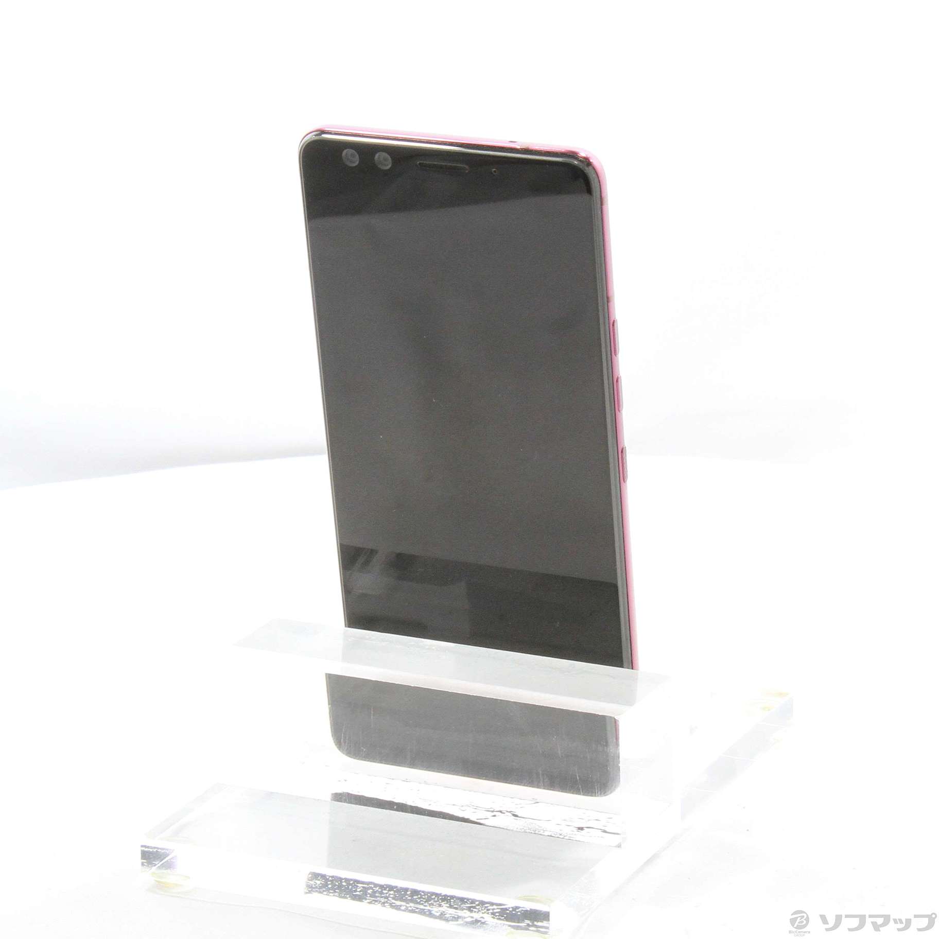 中古】HTC U12+ 128GB フレームレッド U12-PLUS-RED SIMフリー