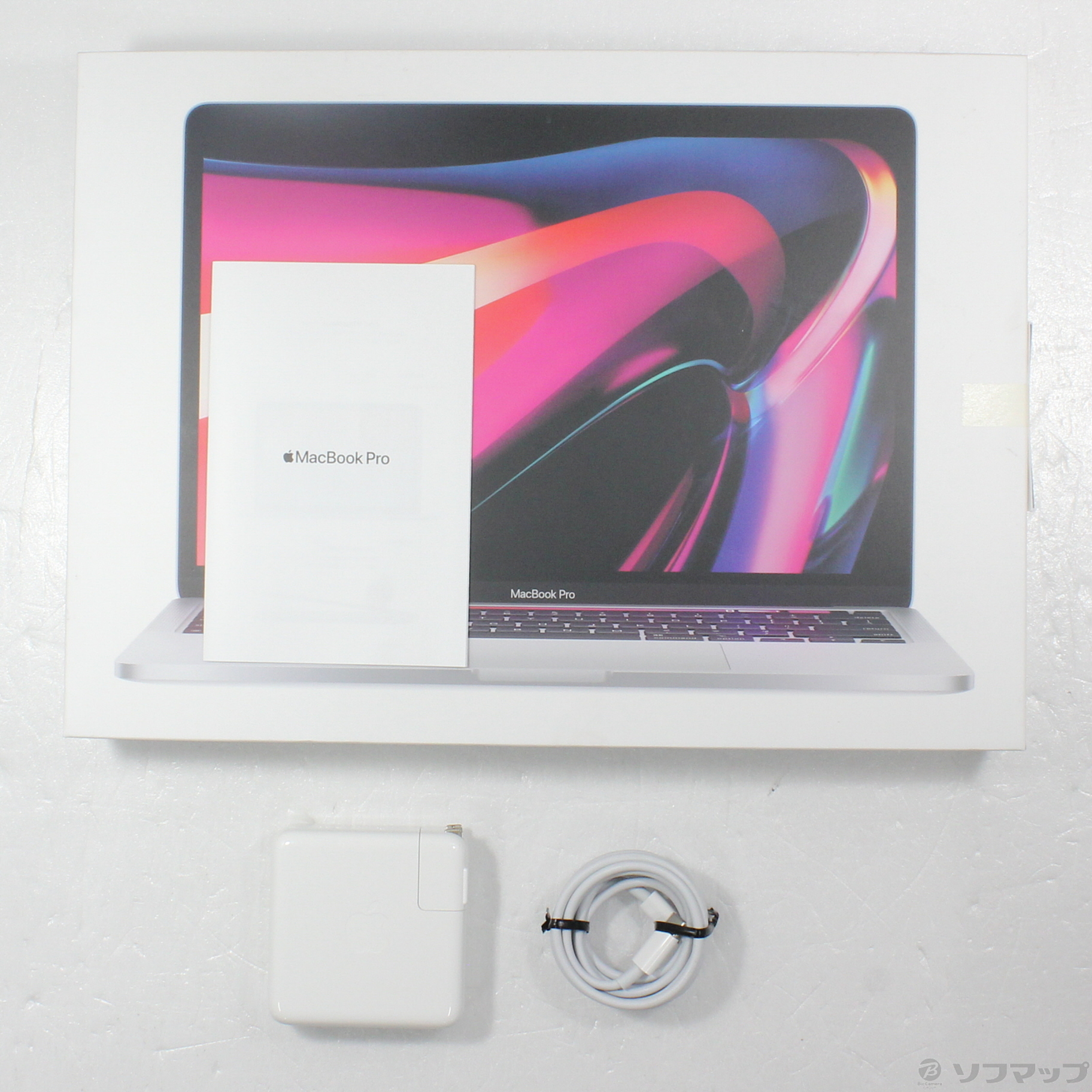 MacBook Pro 13.3-inch Late 2020 MYDC2J／A Apple M1 8コアCPU_8コアGPU 8GB  SSD512GB シルバー 〔12.6 Monterey〕