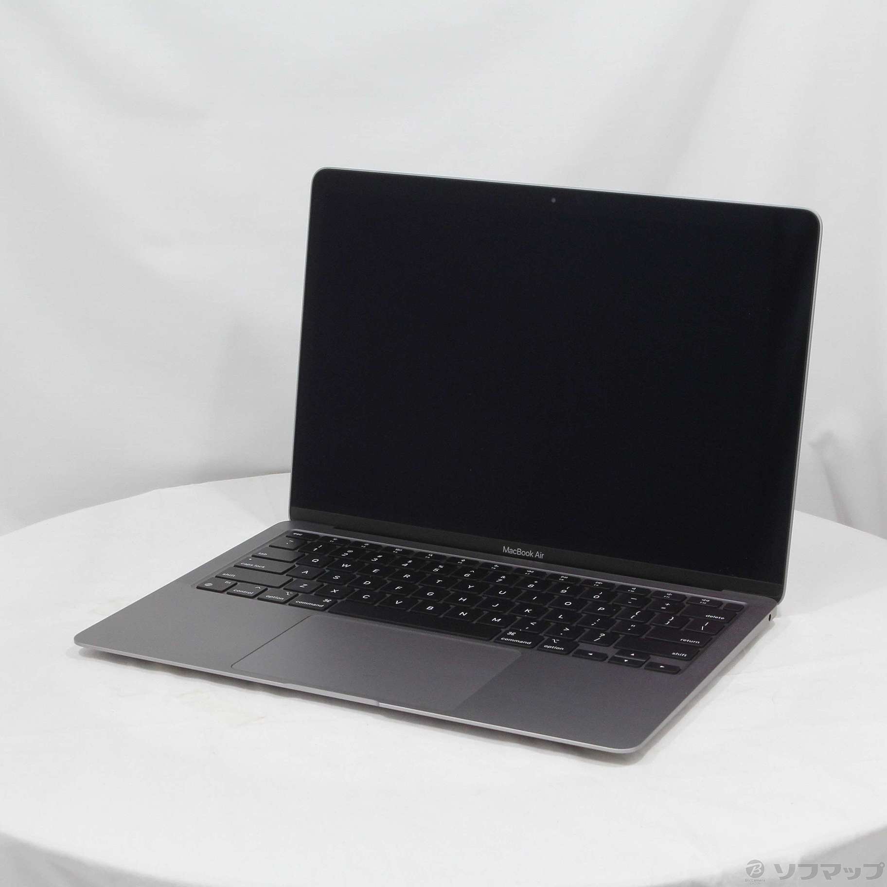(中古)MacBook Air 13.3-inch Late 2020 MGN73J/A M1 8コアCPU_8コアGPU 8GB SSD512GB スペースグレイ (12.6 Monterey)(251-ud)