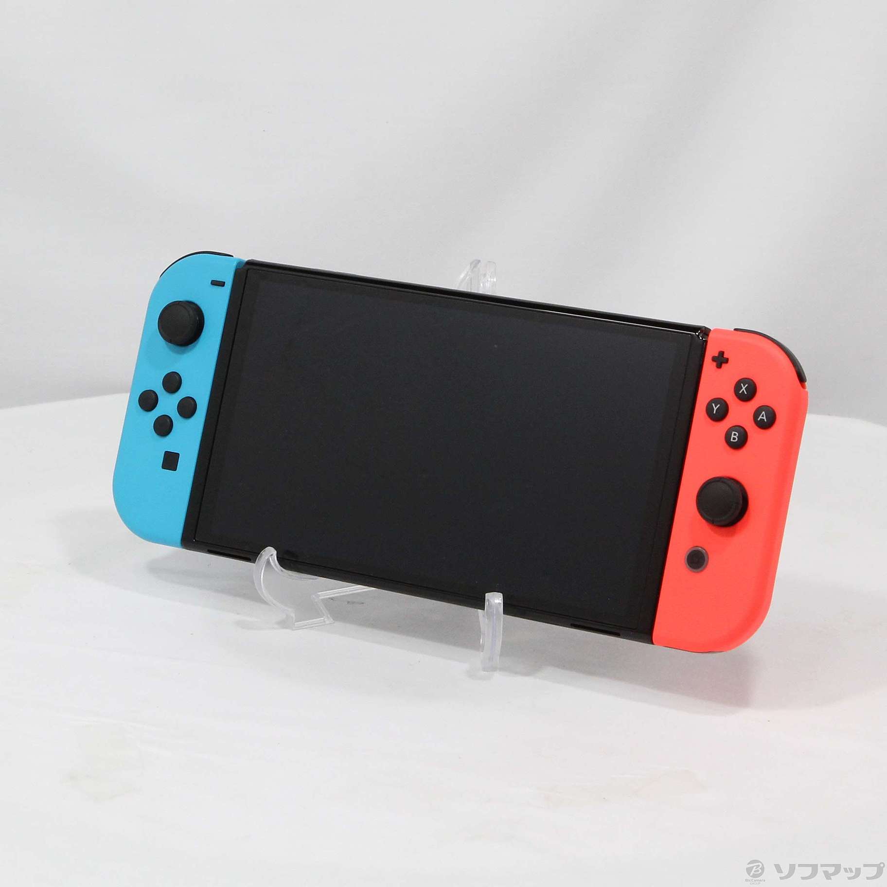中古品〕 Nintendo Switch 有機ELモデル Joy-Con(L) ネオン