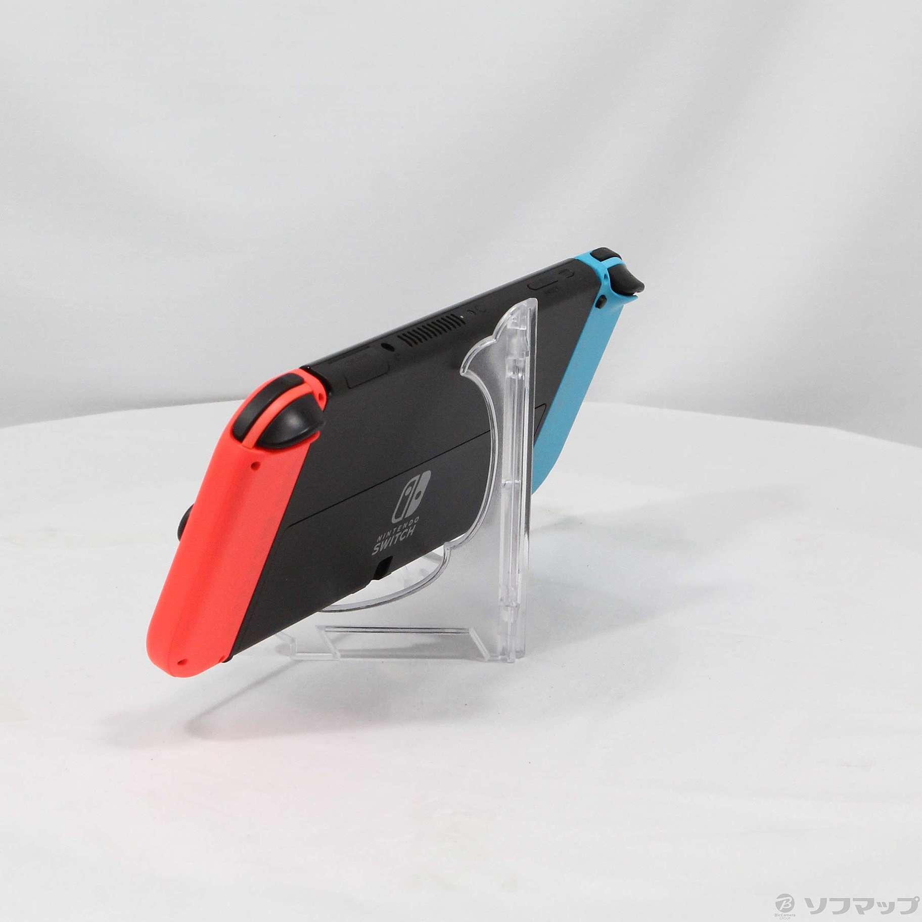 中古品〕 Nintendo Switch 有機ELモデル Joy-Con(L) ネオンブルー／(R