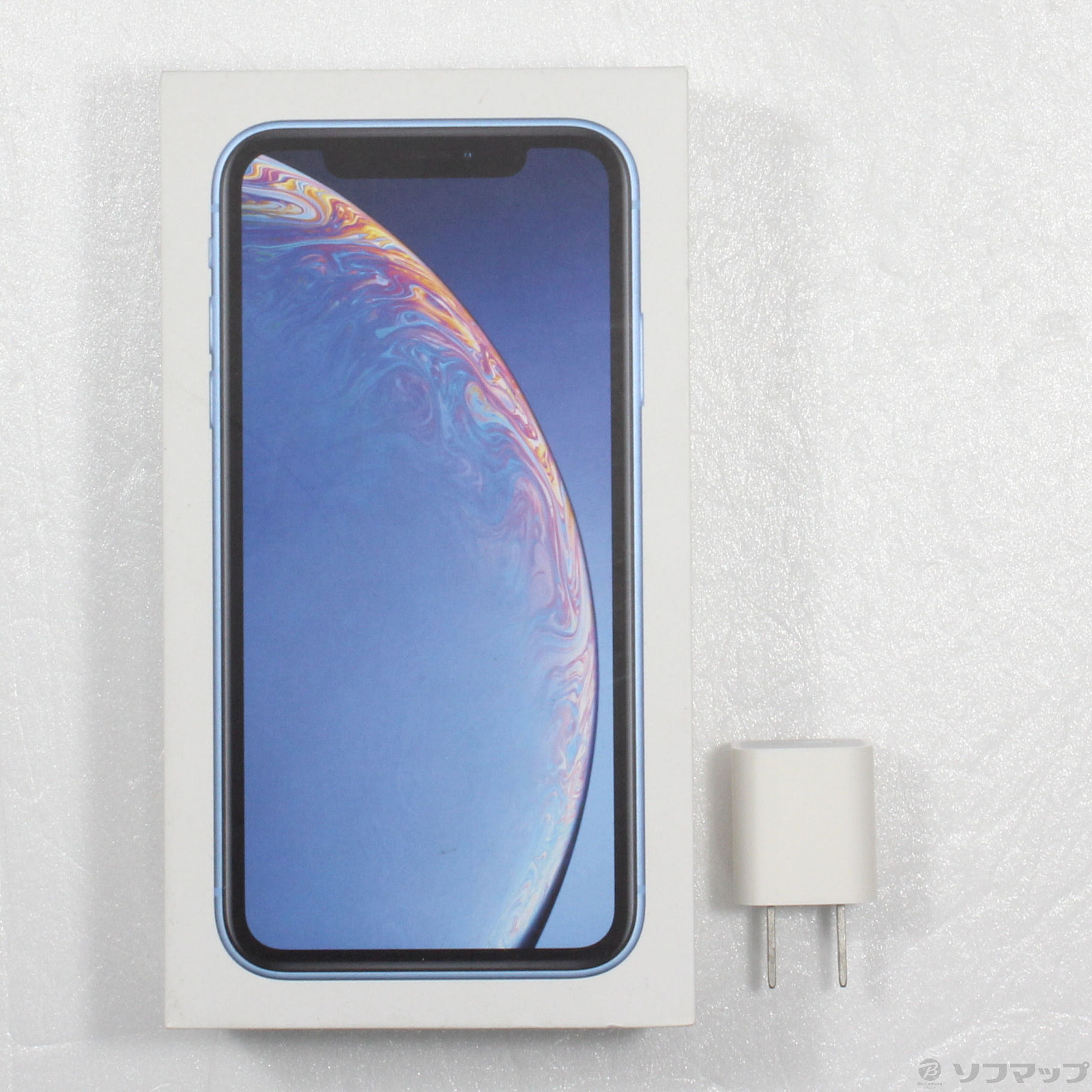 中古】iPhoneXR 128GB ブルー MT0U2J／A SIMフリー [2133052124030 