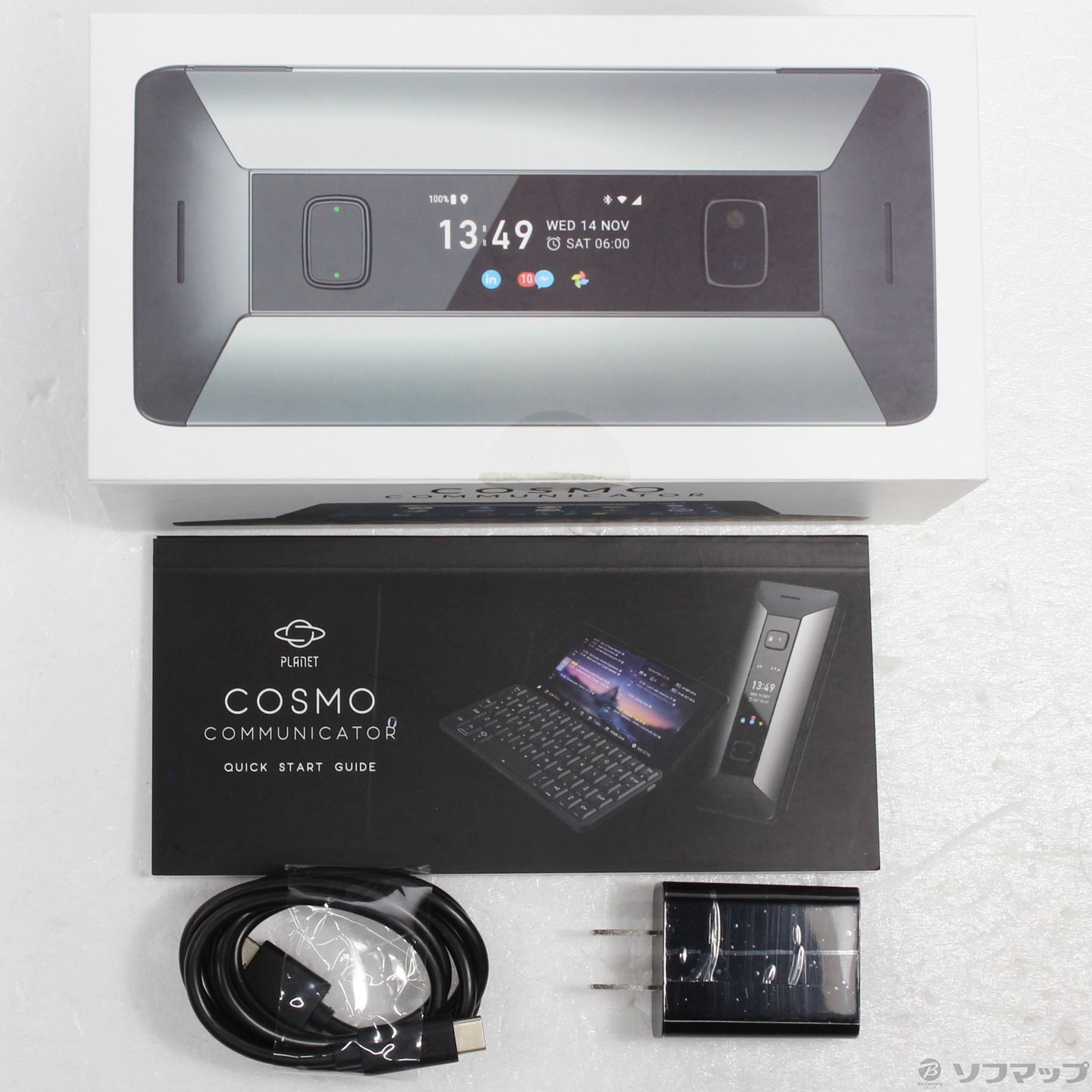 Cosmo Communicator 128GB ブラック 10-101-JPN-J SIMフリー