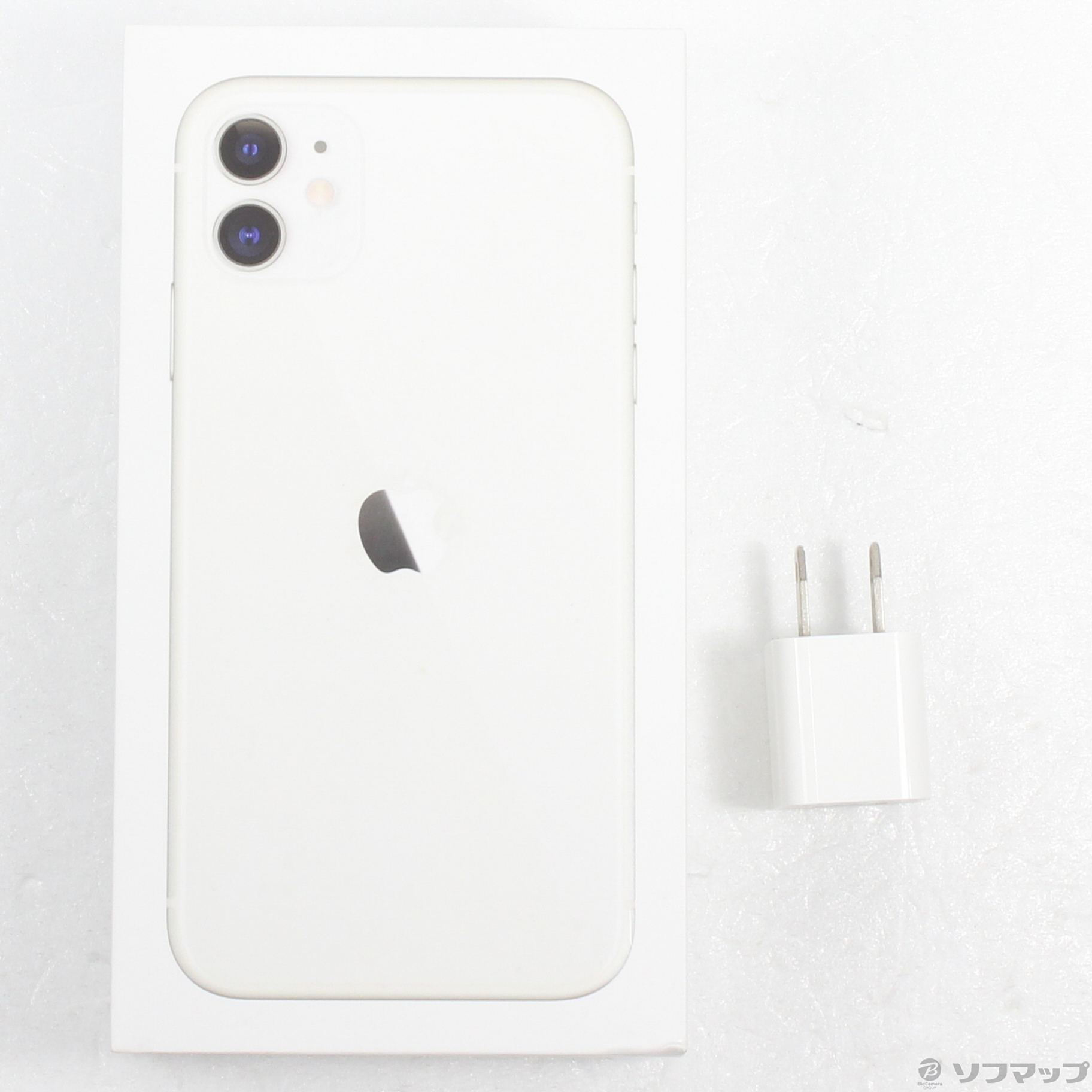 中古】iPhone11 128GB ホワイト MWM22J／A SIMフリー [2133052125006 