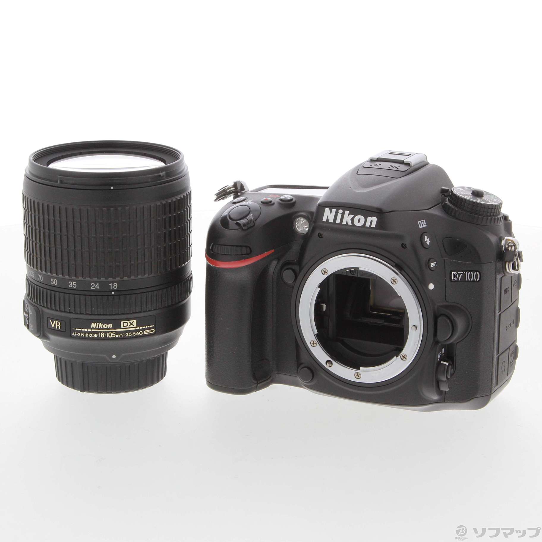 中古品〕 Nikon D7100 18-105 VR レンズキット (2410万画素／SDXC)｜の 