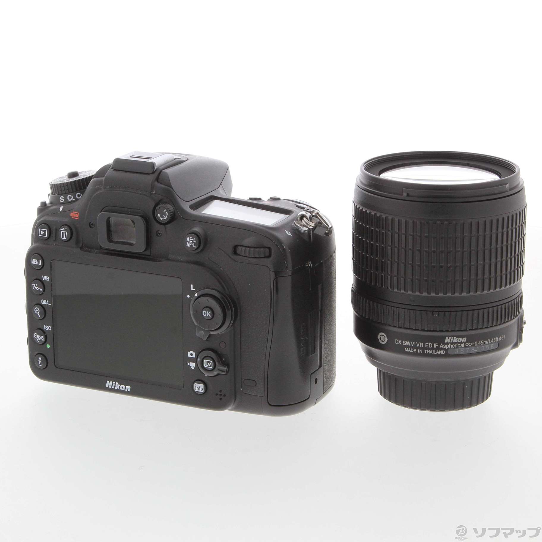 中古】Nikon D7100 18-105 VR レンズキット (2410万画素／SDXC 