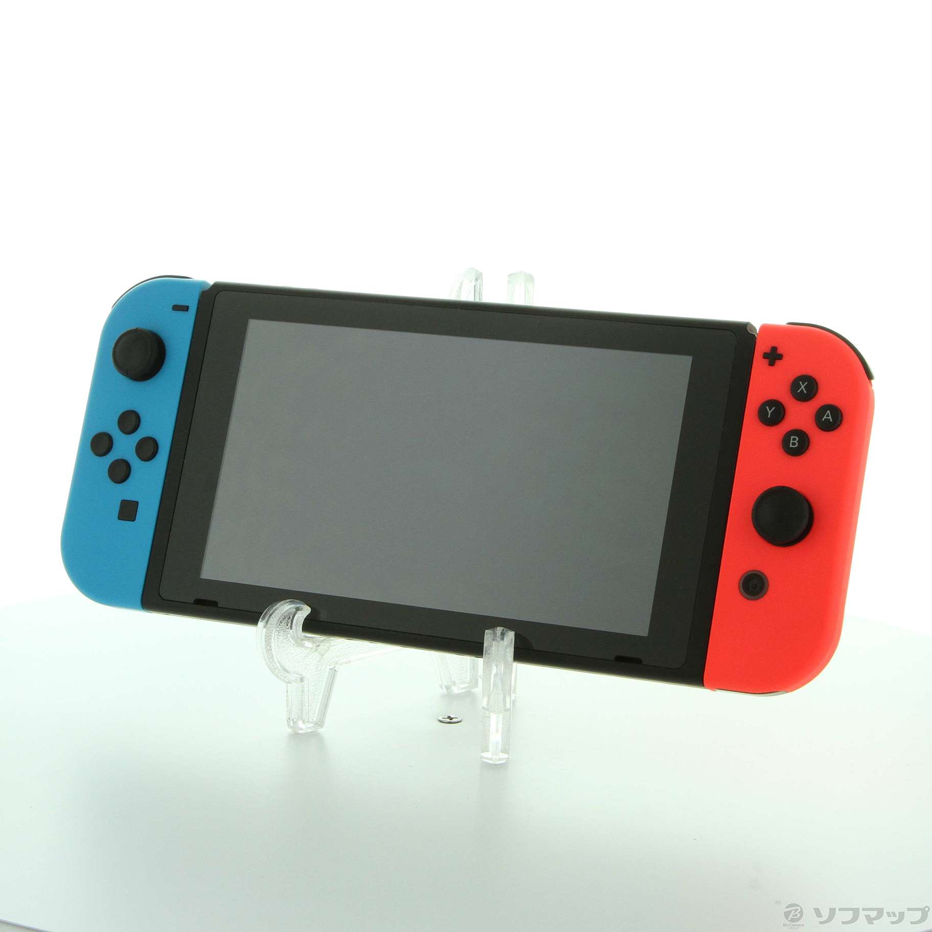 中古品〕 Nintendo Switch Joy-Con (L) ネオンブルー／ (R