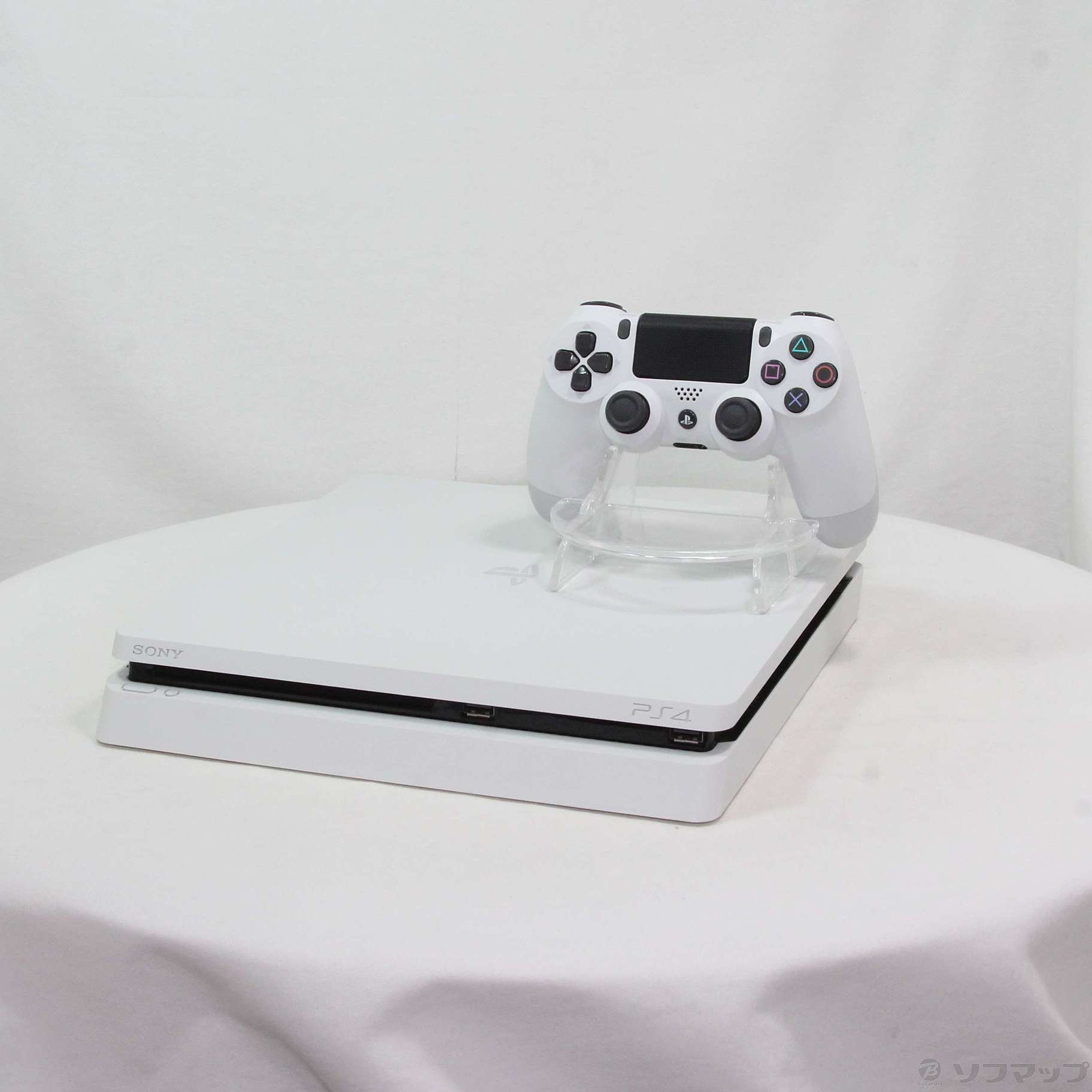 中古】PlayStation 4 グレイシャー・ホワイト 1TB CUH-2200BB02 