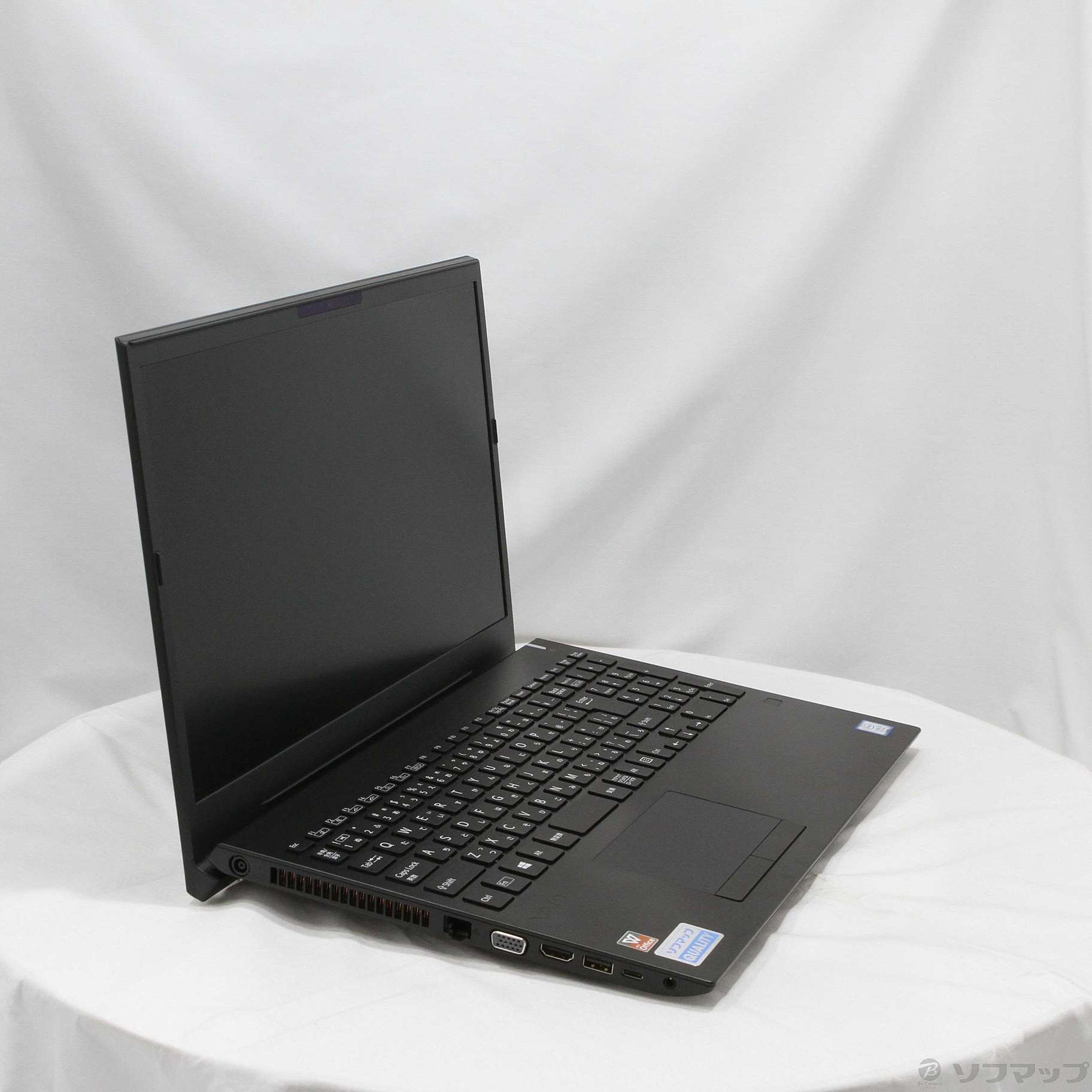 〔中古品〕 VAIO S15 VJS15490411B ブラック ［Core i5 9300H  (2.4GHz)／8GB／HDD1TB／15.6インチワイド］