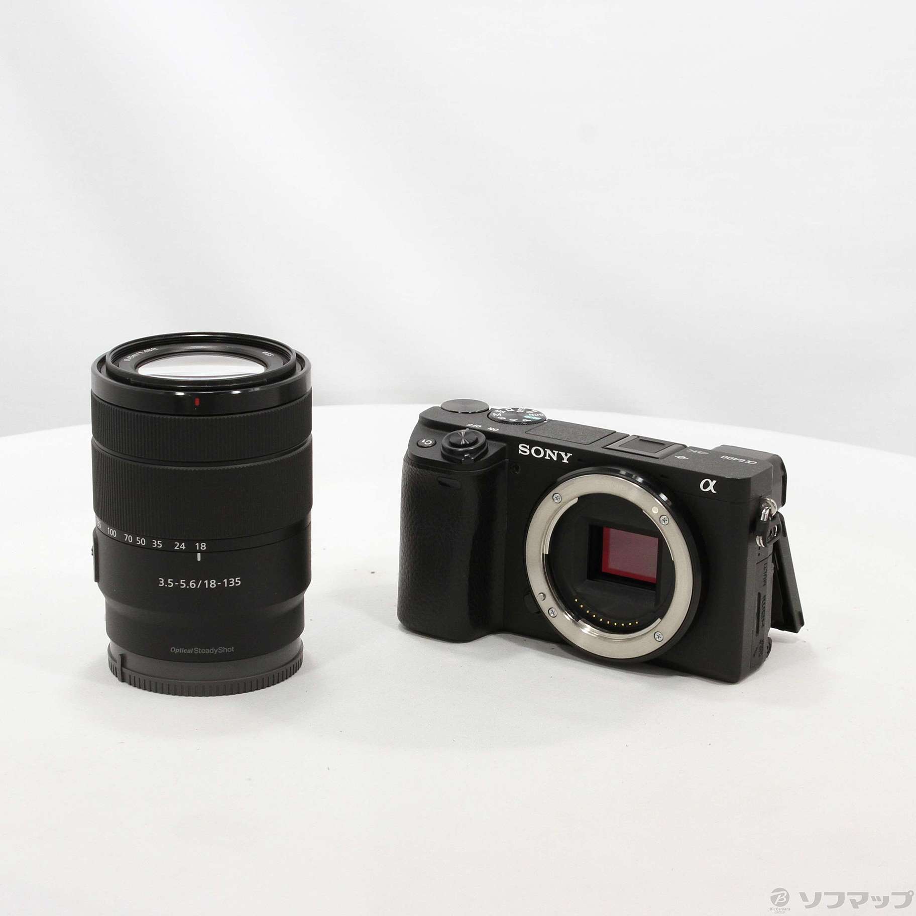 中古】α6400 ILCE-6400M 高倍率ズームレンズキット ブラック [2133052132370] - リコレ！|ビックカメラグループ  ソフマップの中古通販サイト