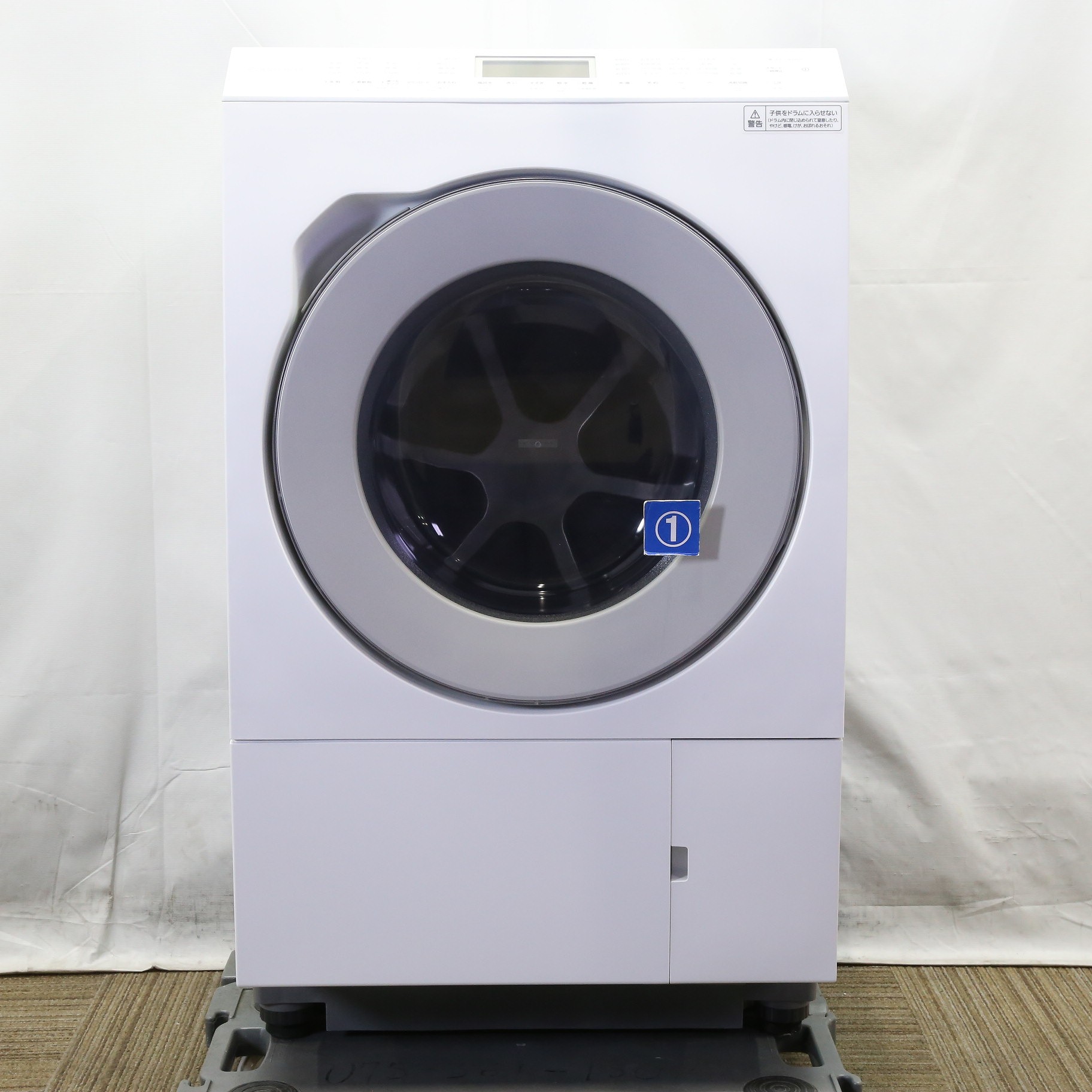 〔中古品〕 ドラム式洗濯乾燥機 LXシリーズ マットホワイト NA-LX127CR-W ［洗濯12.0kg ／乾燥6.0kg ／ヒートポンプ乾燥  ／右開き］