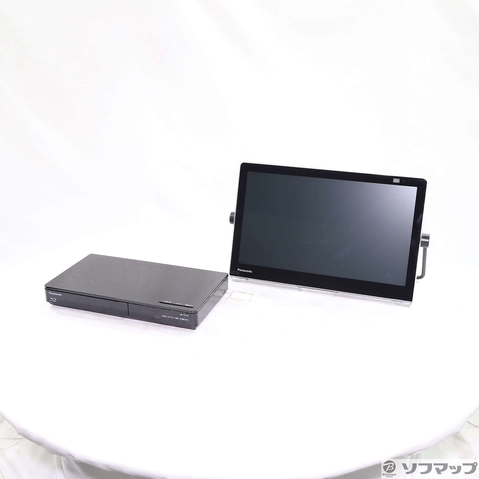 中古】〔中古品〕 ポータブルテレビ プライベートビエラ ブラック UN 