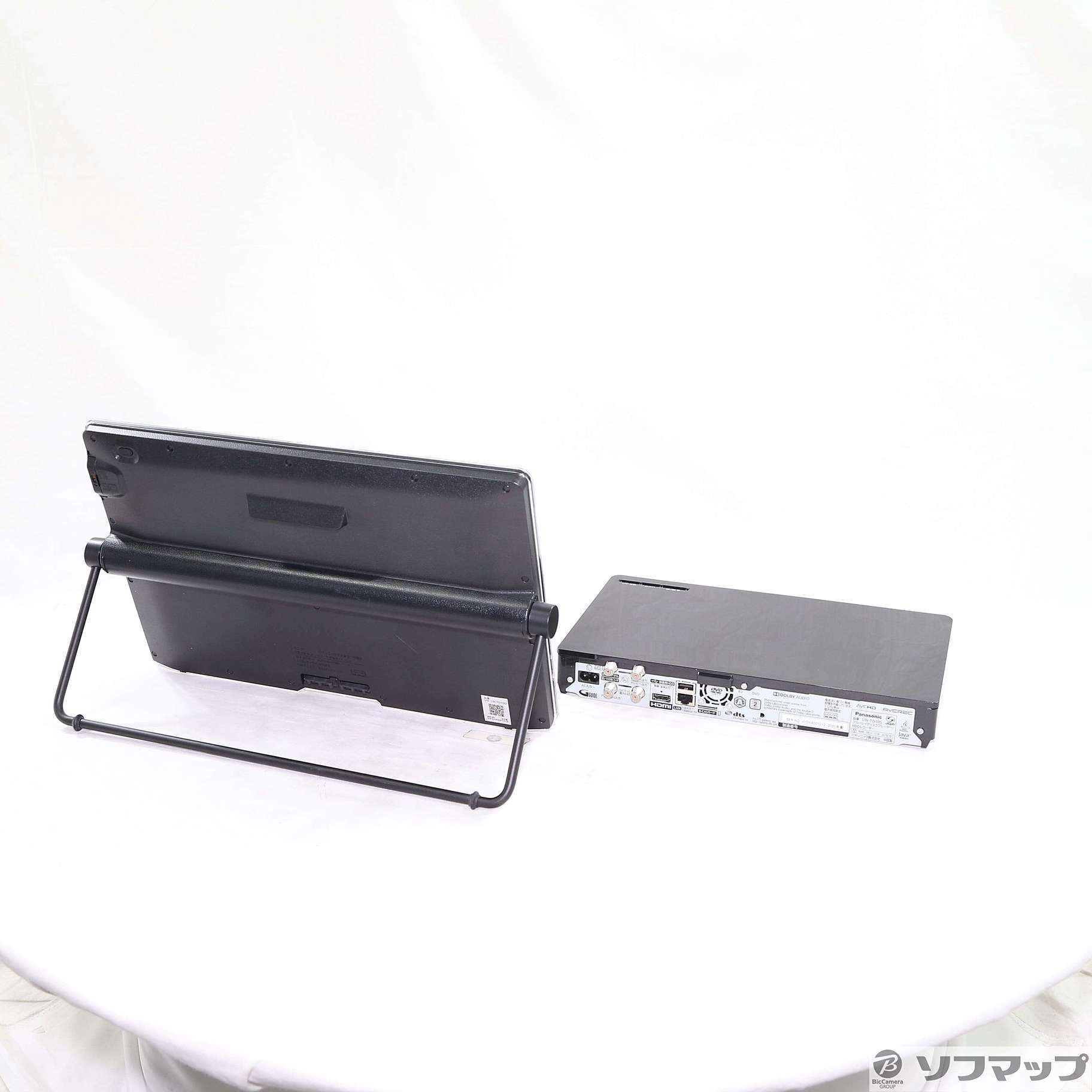 中古】〔中古品〕 ポータブルテレビ プライベートビエラ ブラック UN 