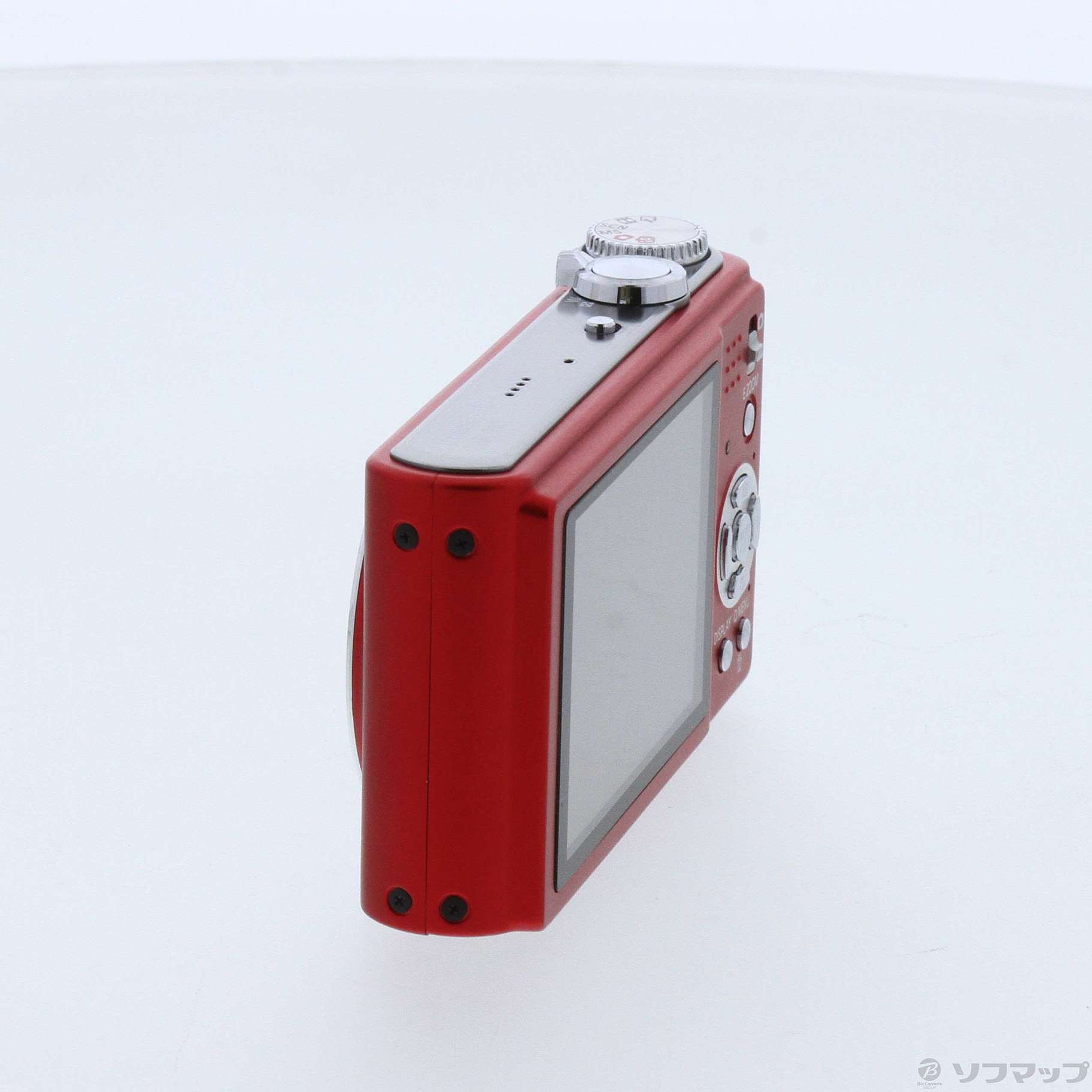 中古】LUMIX DMC-ZX1-R (1210万画素／8倍ズーム／レッド