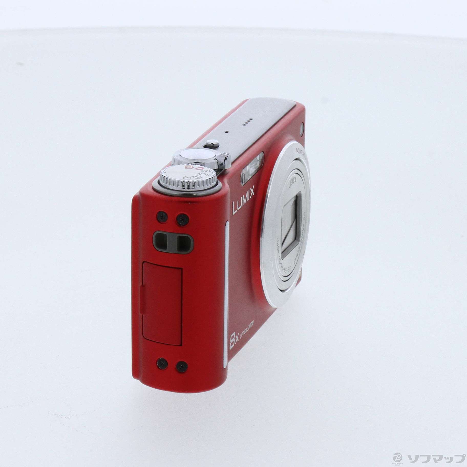 中古】LUMIX DMC-ZX1-R (1210万画素／8倍ズーム／レッド