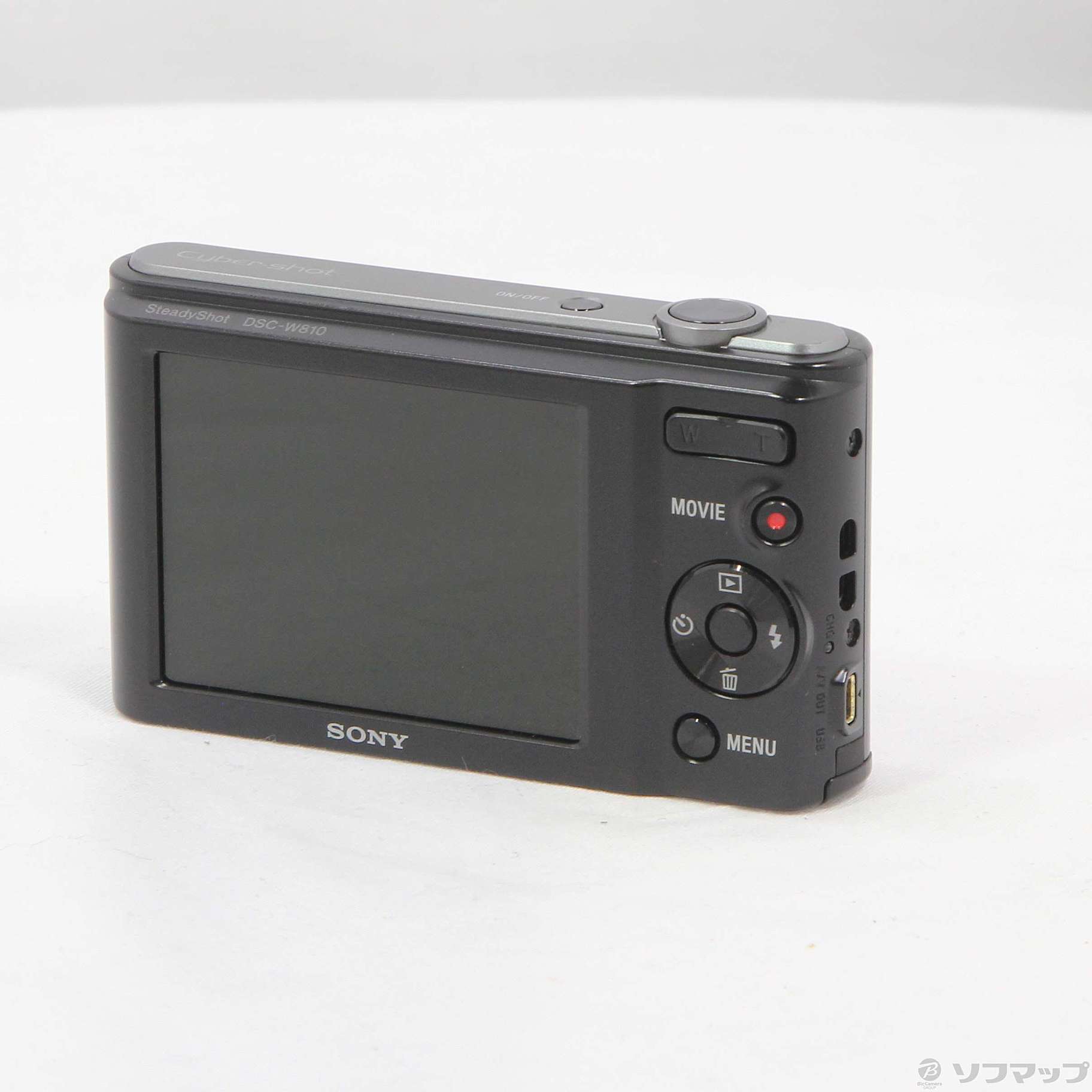 中古】CYBERSHOT DSC-W810 B (1610万画素／6倍／ブラック 
