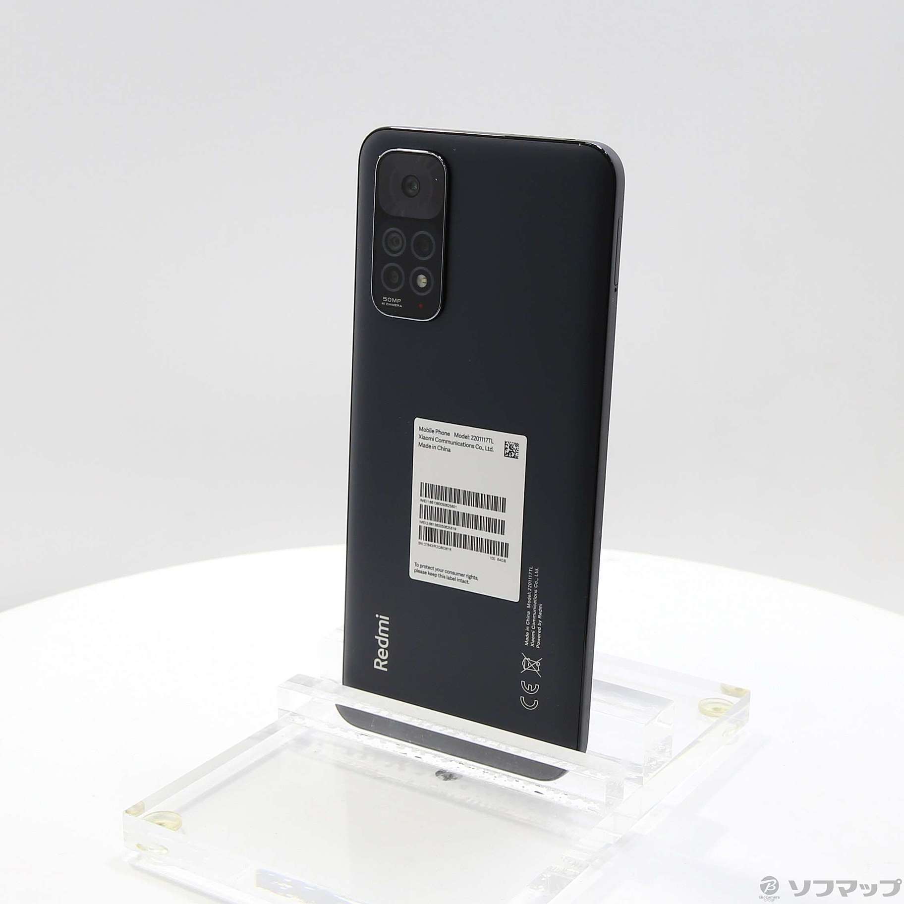 中古】Redmi Note 11 64GB グラファイトグレー 2201117TL SIMフリー [2133052144830] -  リコレ！|ビックカメラグループ ソフマップの中古通販サイト