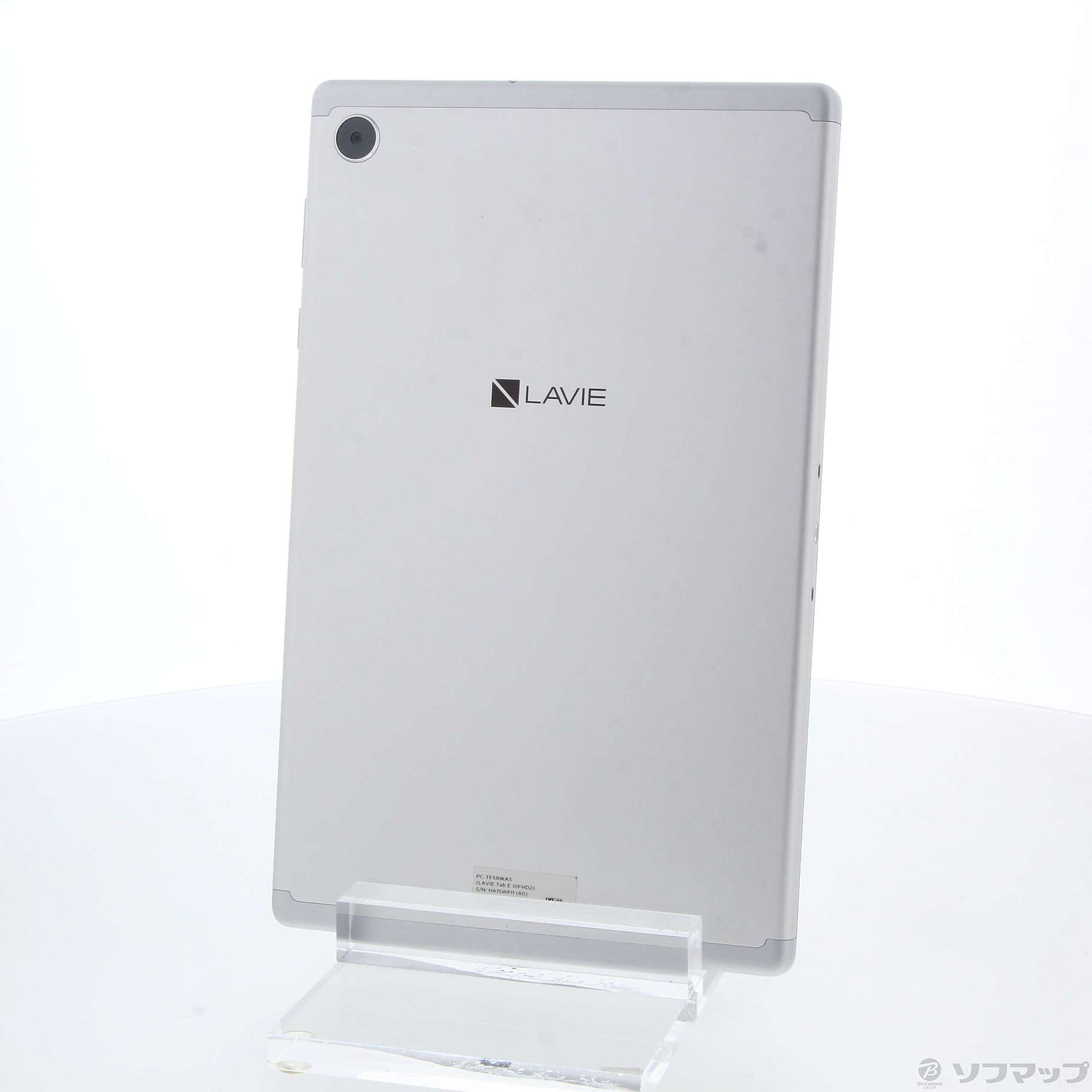 中古】LaVie Tab E TE510／KAS 32GB シルバー PC-TE510KAS Wi-Fi