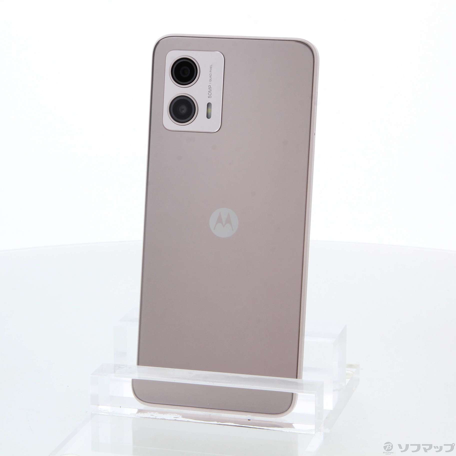 中古】moto g53y 5G 128GB ペールピンク MOSAD3 Y!mobile