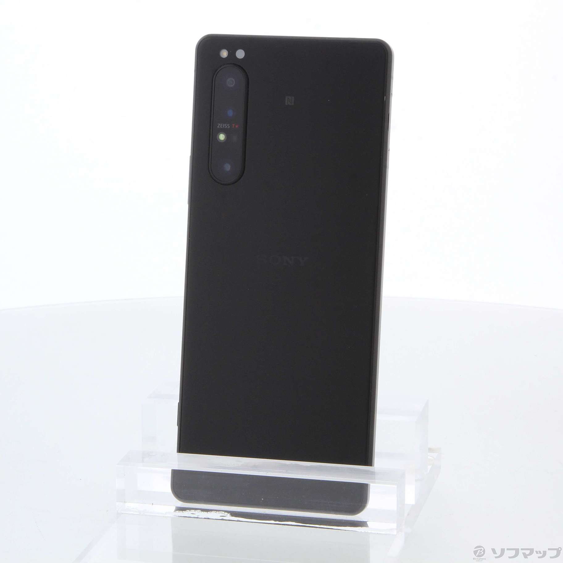 中古】Xperia 1 II 256GB フロストブラック XQ-AT42 SIMフリー