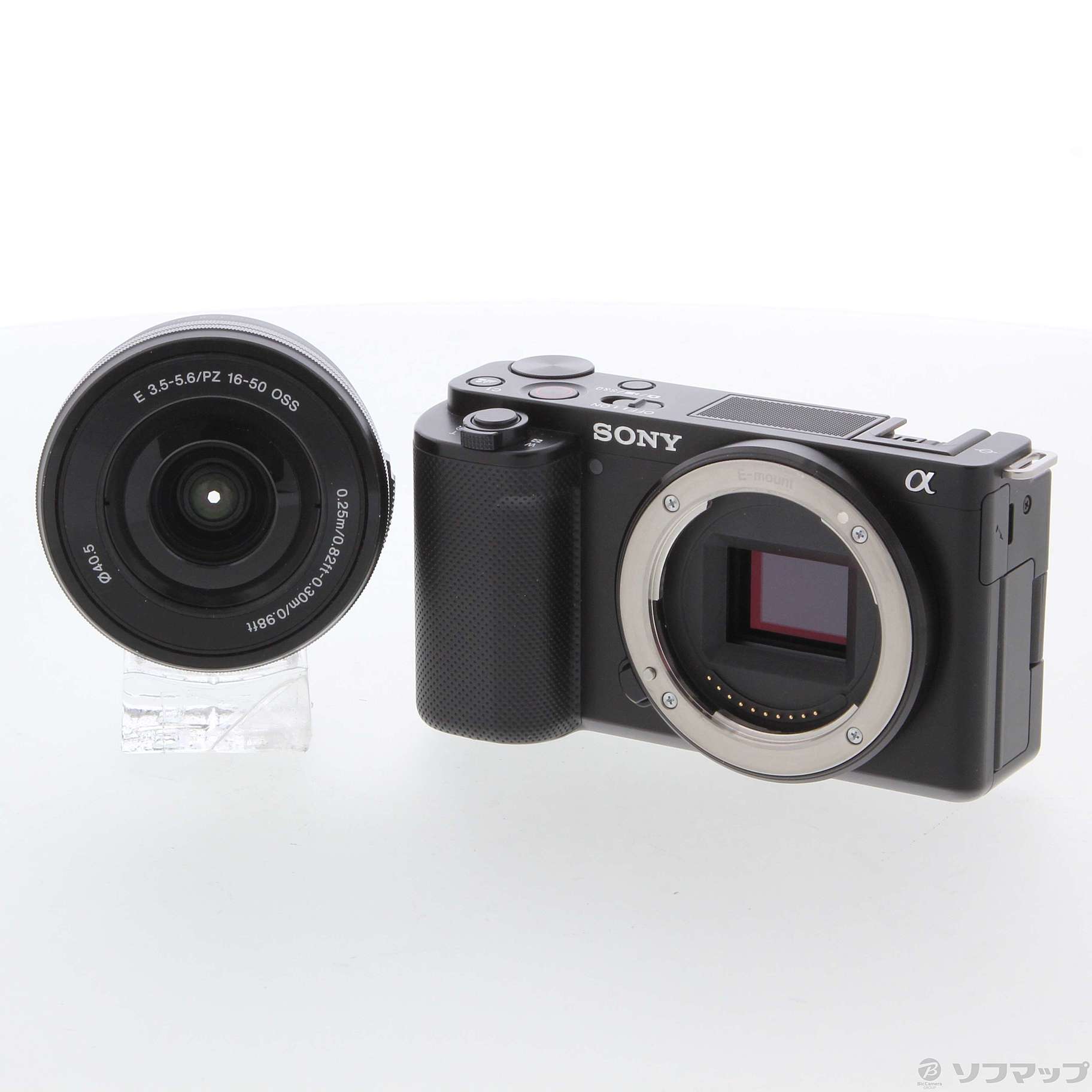 中古】VLOGCAM ZV-E10L パワーズームレンズキット ブラック