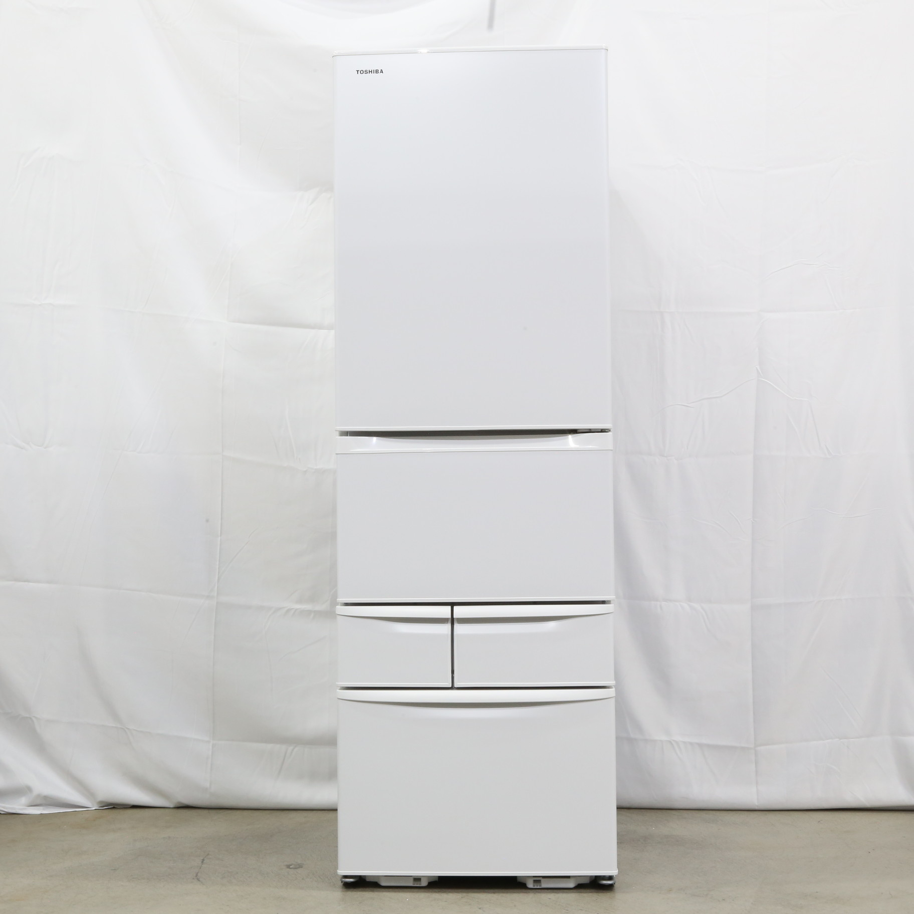 中古】〔展示品〕 冷蔵庫 マットホワイト GR-V41GH(WU) ［幅60cm