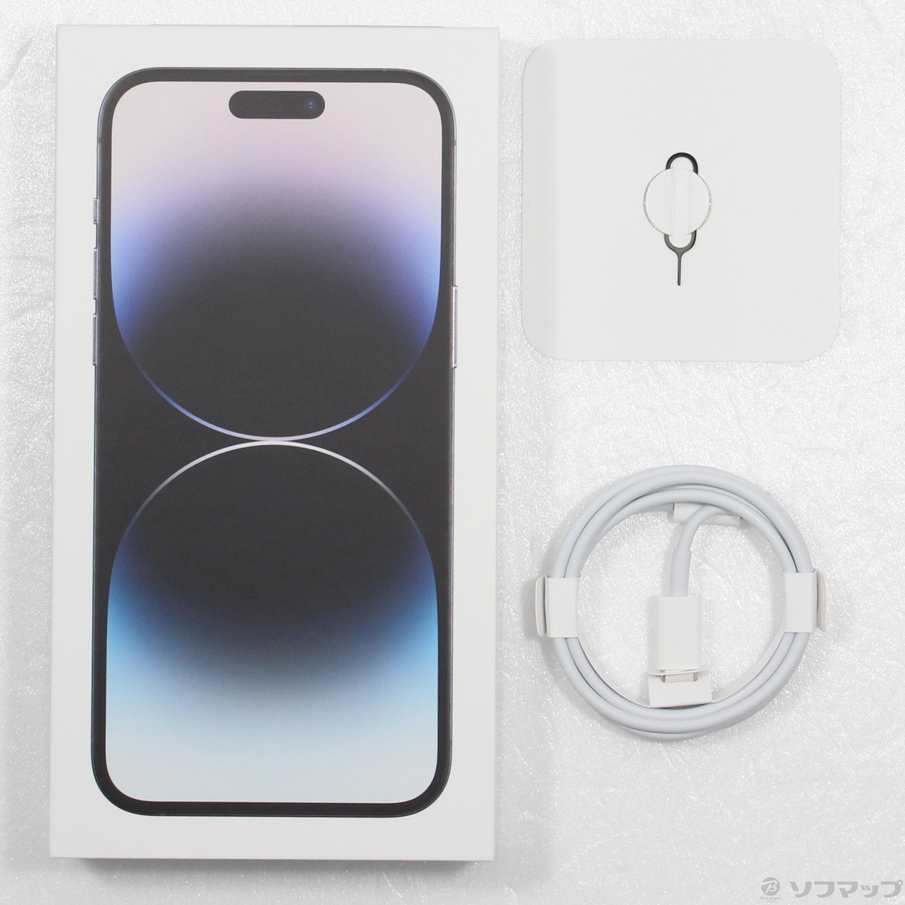 中古】iPhone14 Pro Max 512GB スペースブラック MQ9F3J／A SIMフリー 
