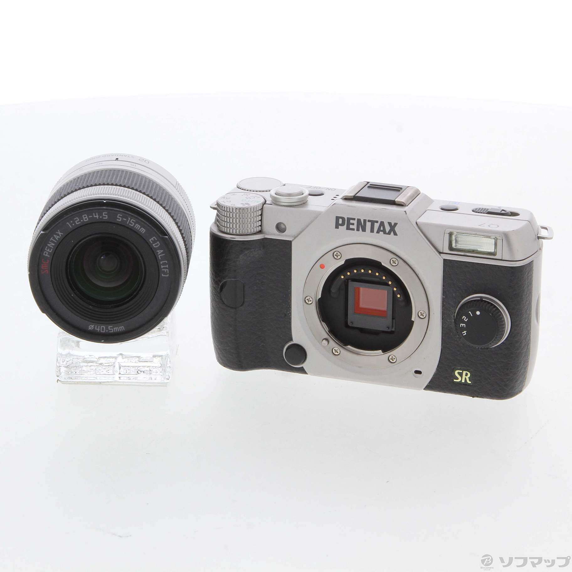 PENTAX Q7 ズームレンズキット シルバー (1240万画素／SDXC)