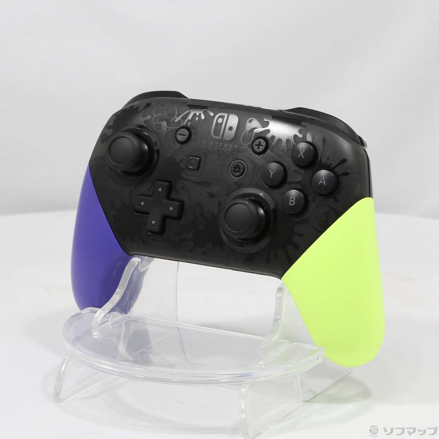 中古】Nintendo Switch Proコントローラー スプラトゥーン3エディション HAC-A-FSSKT [2133052177876] -  リコレ！|ビックカメラグループ ソフマップの中古通販サイト