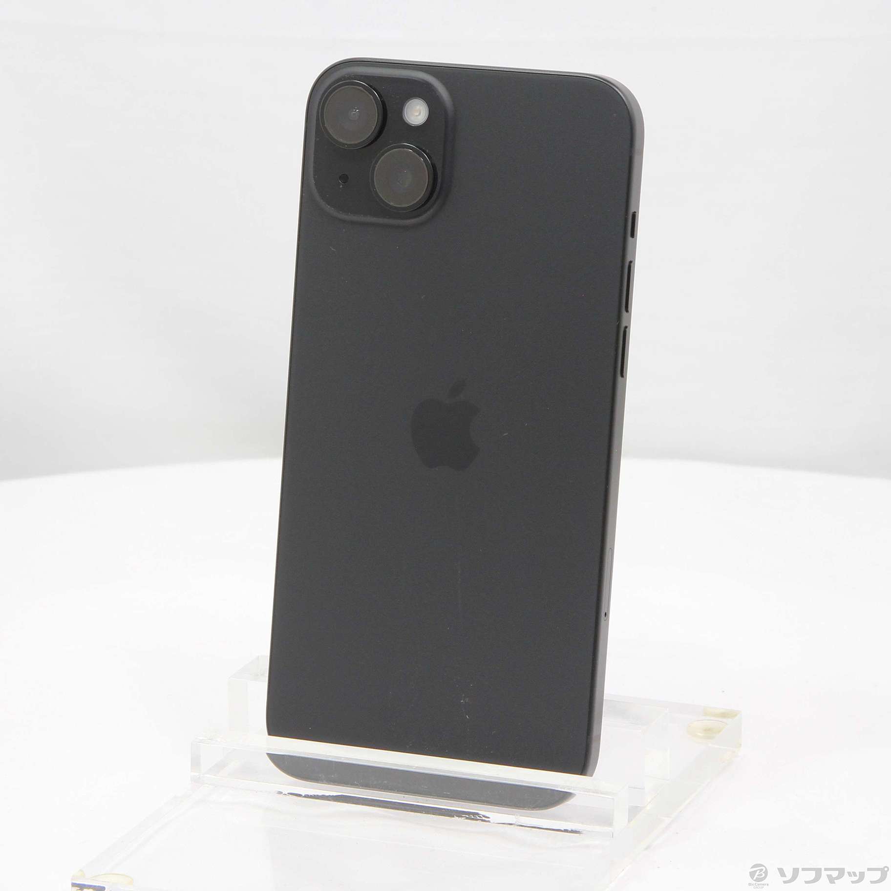 中古】iPhone15 Plus 128GB ブラック MU083J／A SIMフリー