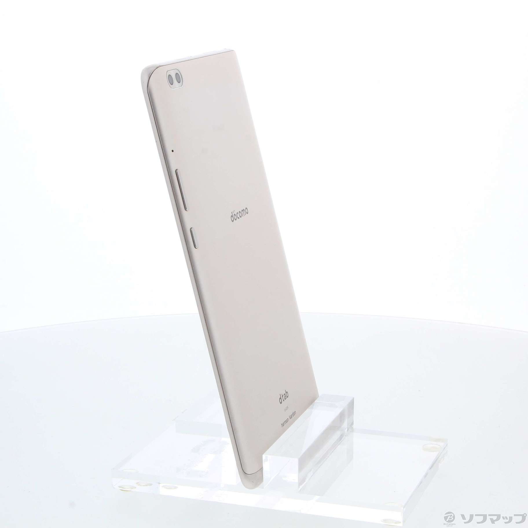 中古】dtab compact 32GB ゴールド d-02K docomo [2133052183433