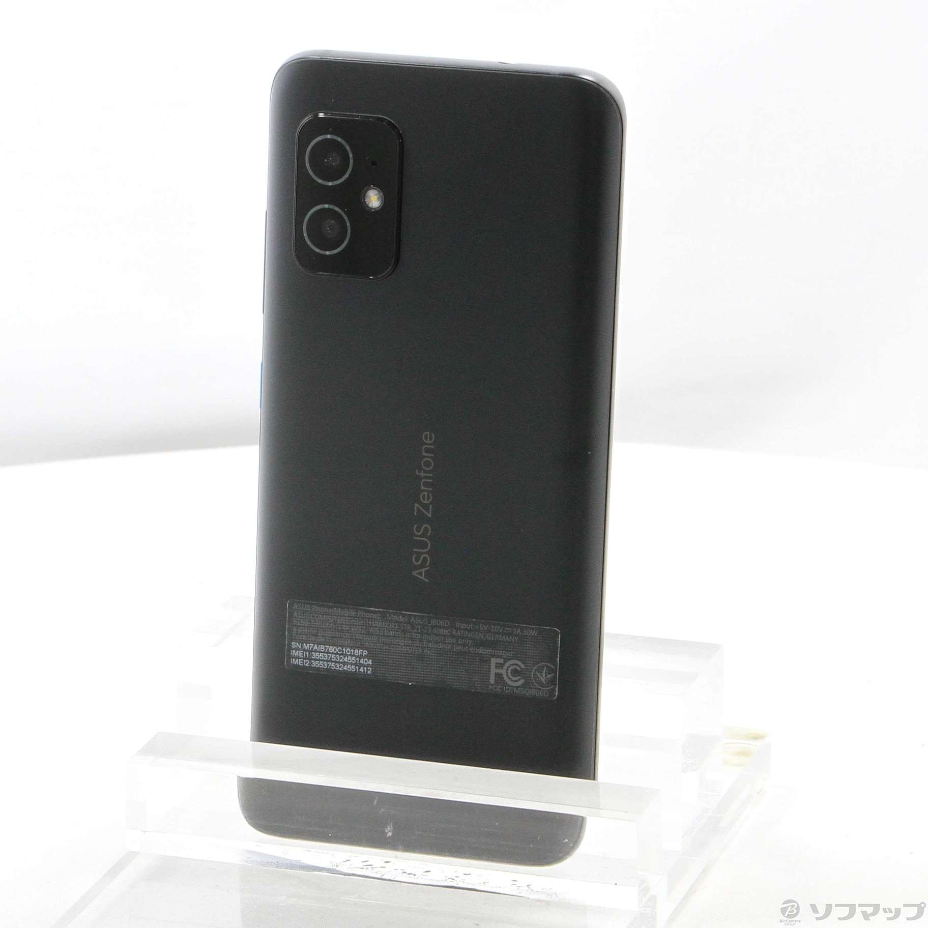 Zenfone 8 128GB オブシディアンブラック ZS590KS-BK128S8 SIMフリー
