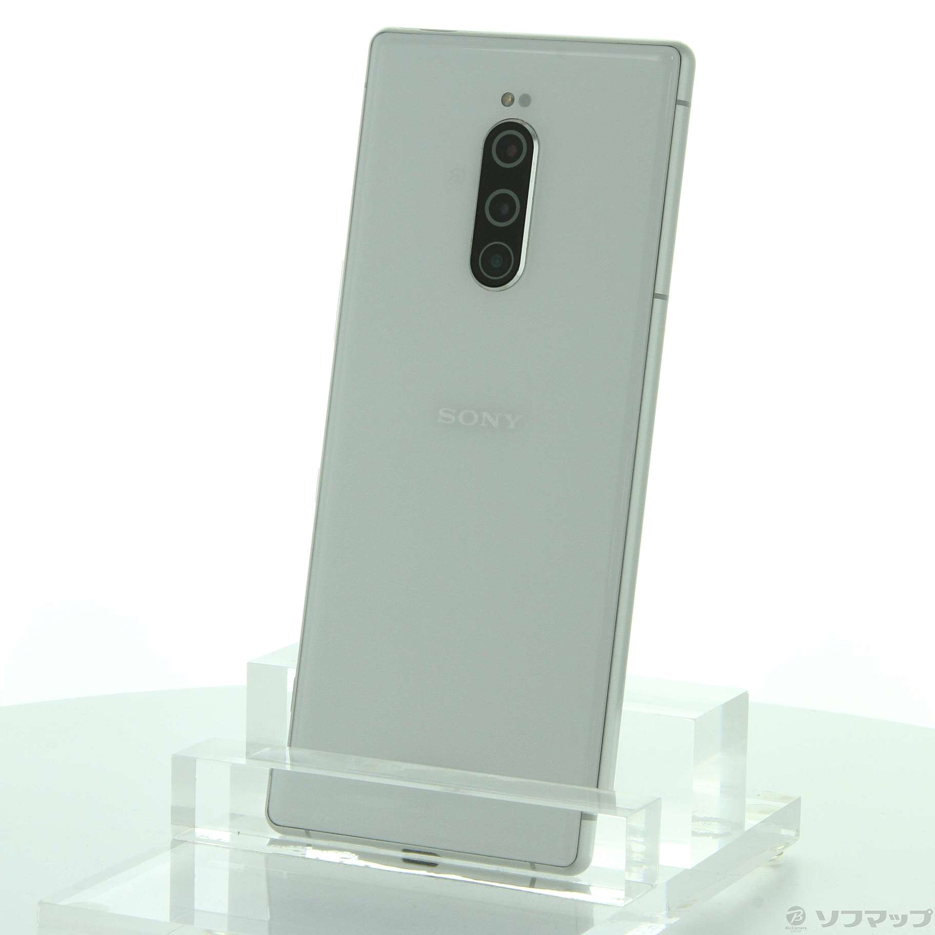 中古】Xperia 1 64GB ホワイト SOV40 auロック解除SIMフリー