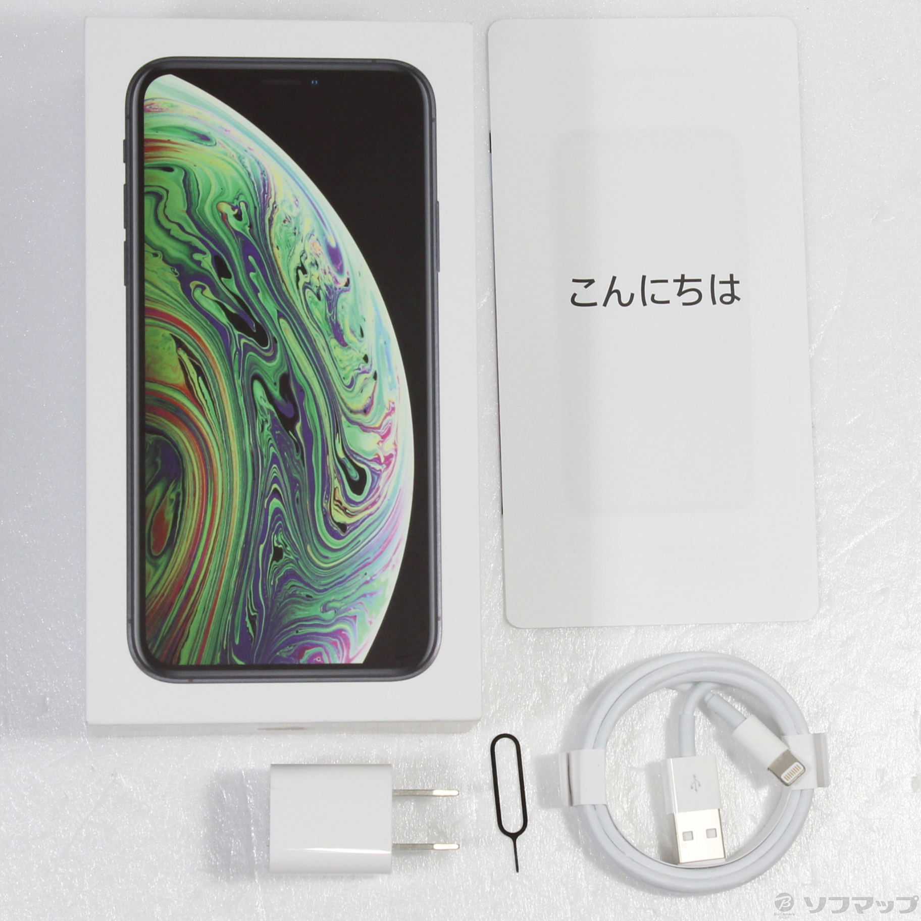 中古】iPhoneXS 256GB スペースグレイ MTE02J／A SIMフリー