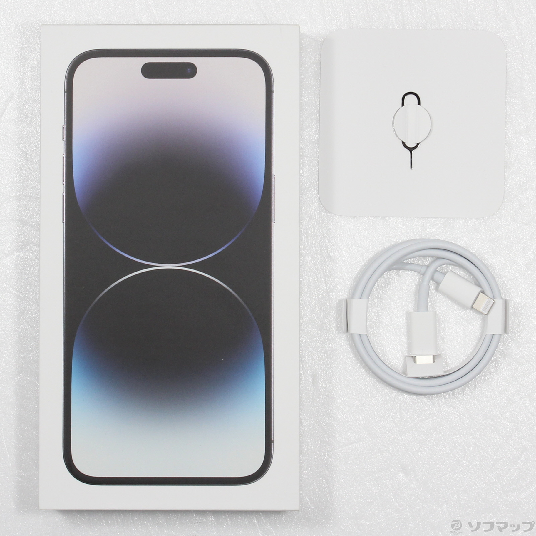 中古】iPhone14 Pro Max 256GB スペースブラック MQ9A3J／A SIMフリー