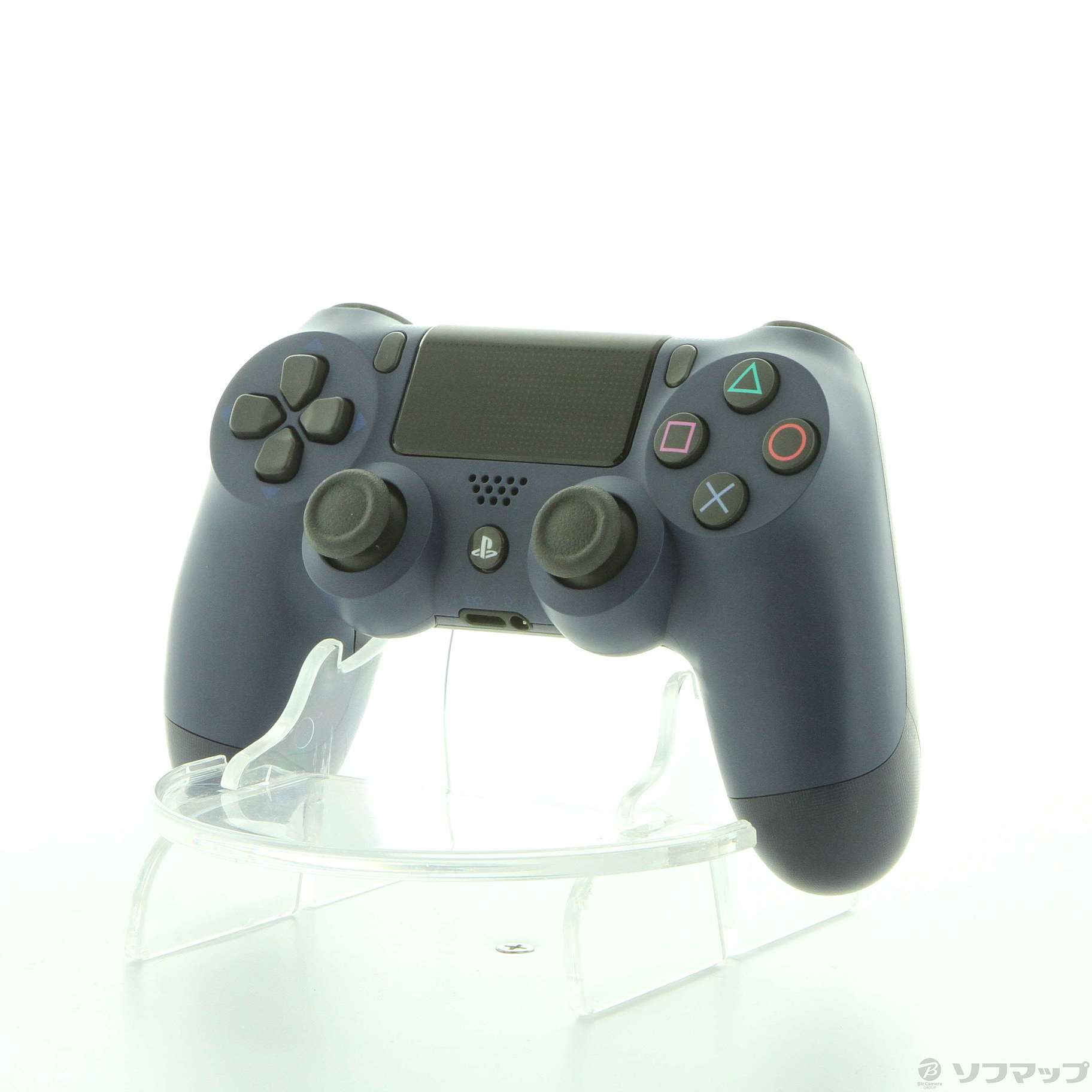 中古】ワイヤレスコントローラー DUALSHOCK4 ミッドナイト・ブルー 【PS4】 [2133052197850] -  リコレ！|ビックカメラグループ ソフマップの中古通販サイト