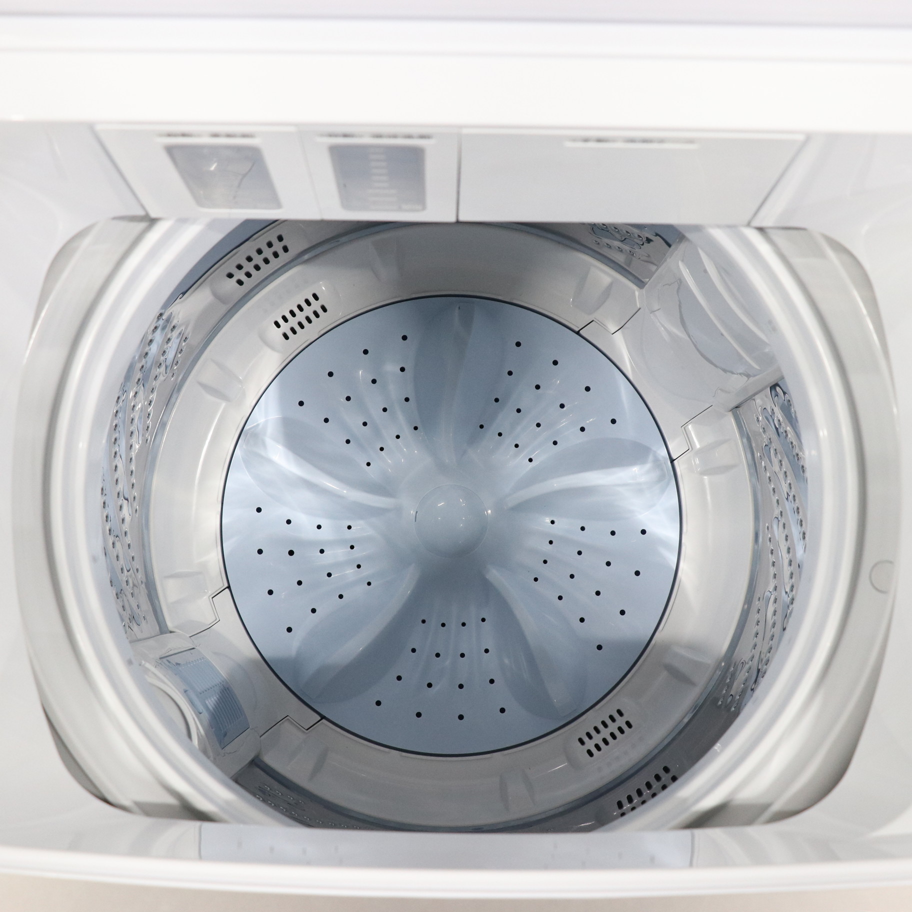〔展示品〕 全自動洗濯機 本体：ホワイト、トップ：シャンパンゴールド HW-DG80XH ［洗濯8.0kg ／簡易乾燥(送風機能) ／上開き］
