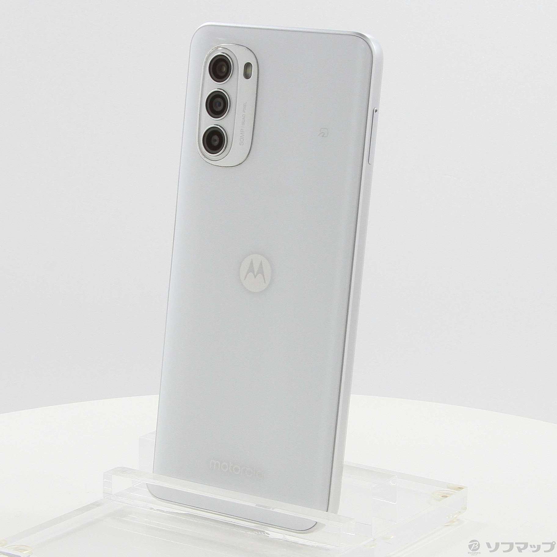 スマートフォン本体Motorola moto g52j 5G パールホワイト SIMフリー