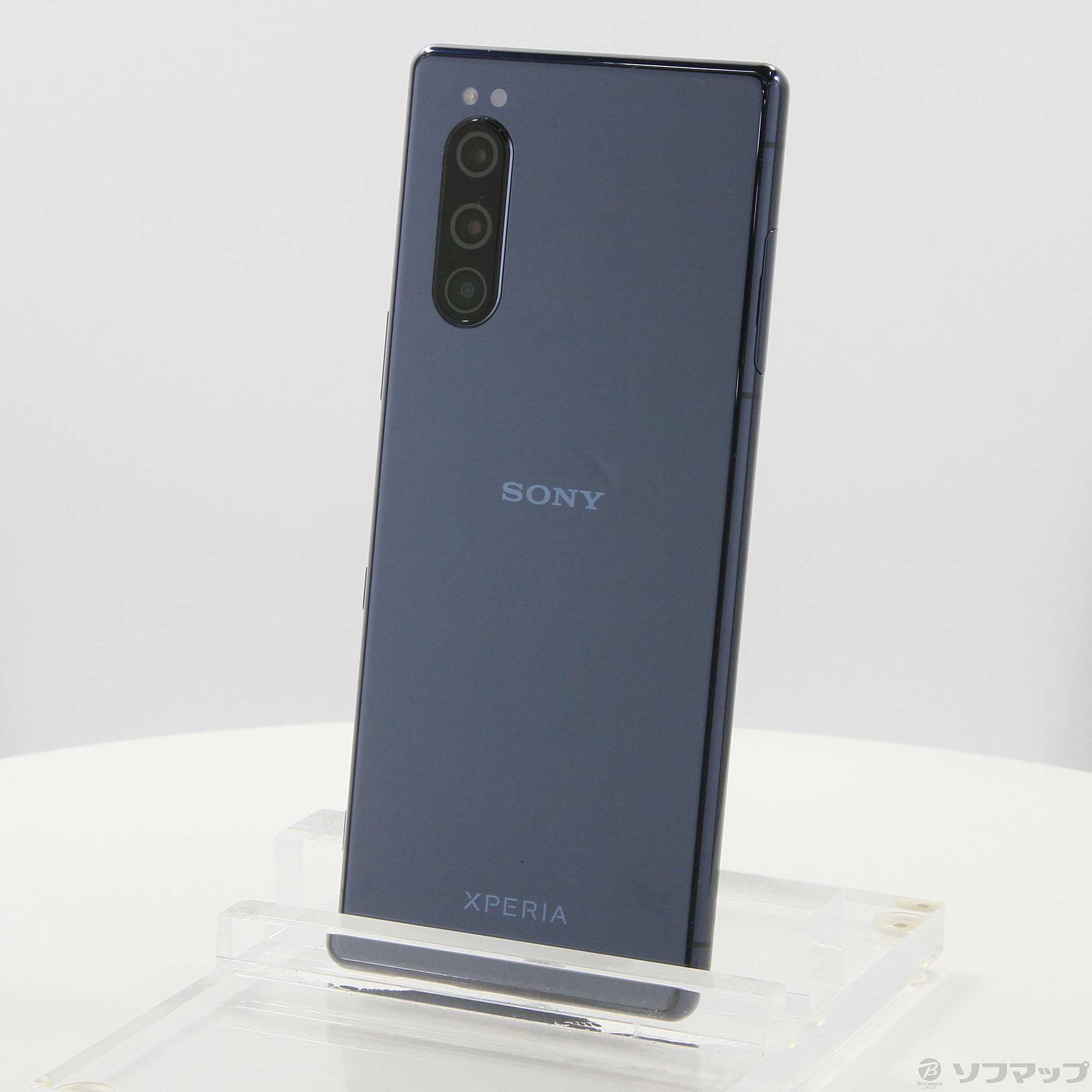 中古】Xperia 5 64GB ブルー SOV41 auロック解除SIMフリー