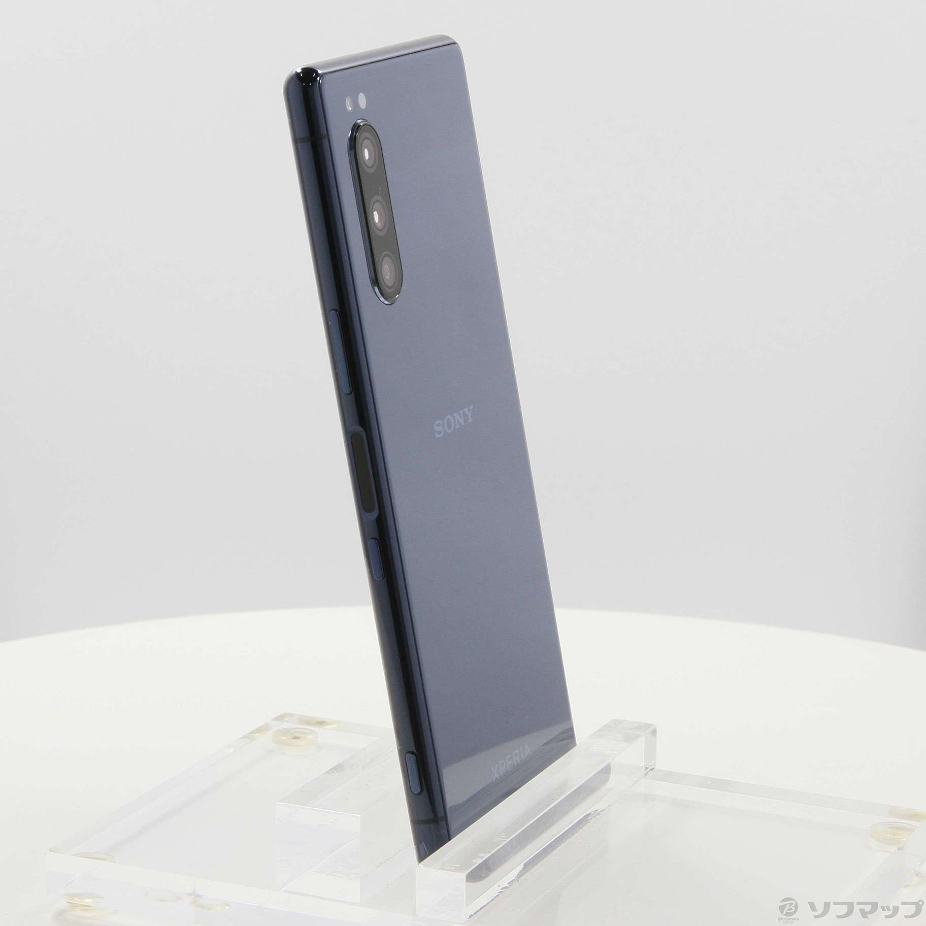 中古】Xperia 5 64GB ブルー SOV41 auロック解除SIMフリー