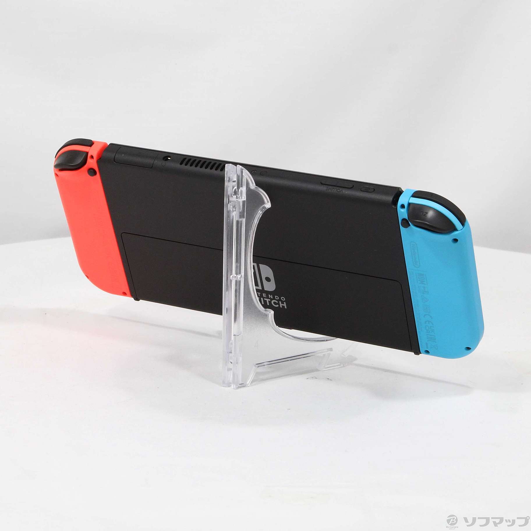 中古品〕 Nintendo Switch 有機ELモデル Joy-Con(L) ネオンブルー／(R