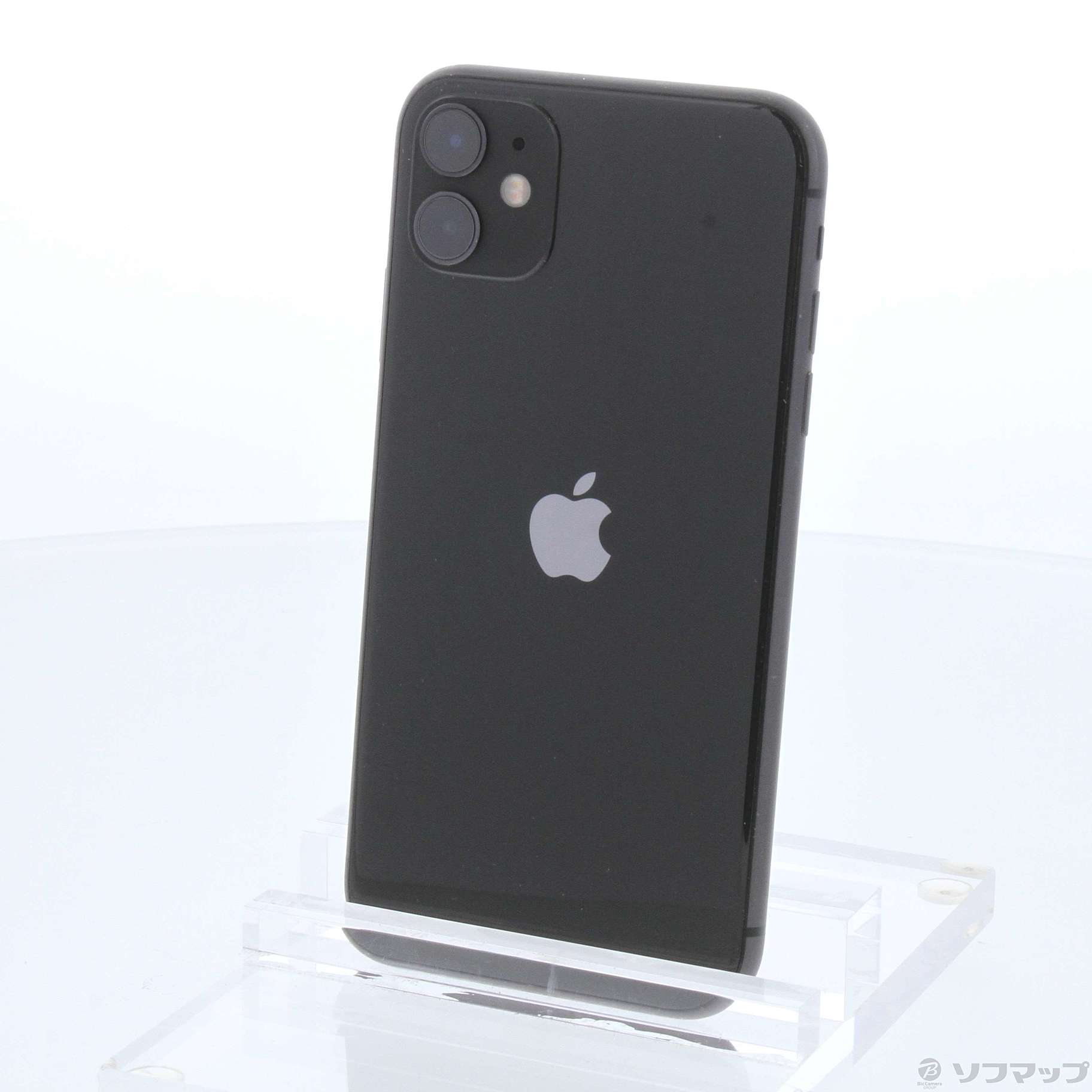 中古】iPhone11 128GB ブラック NWM02J／A SIMフリー [2133052233442