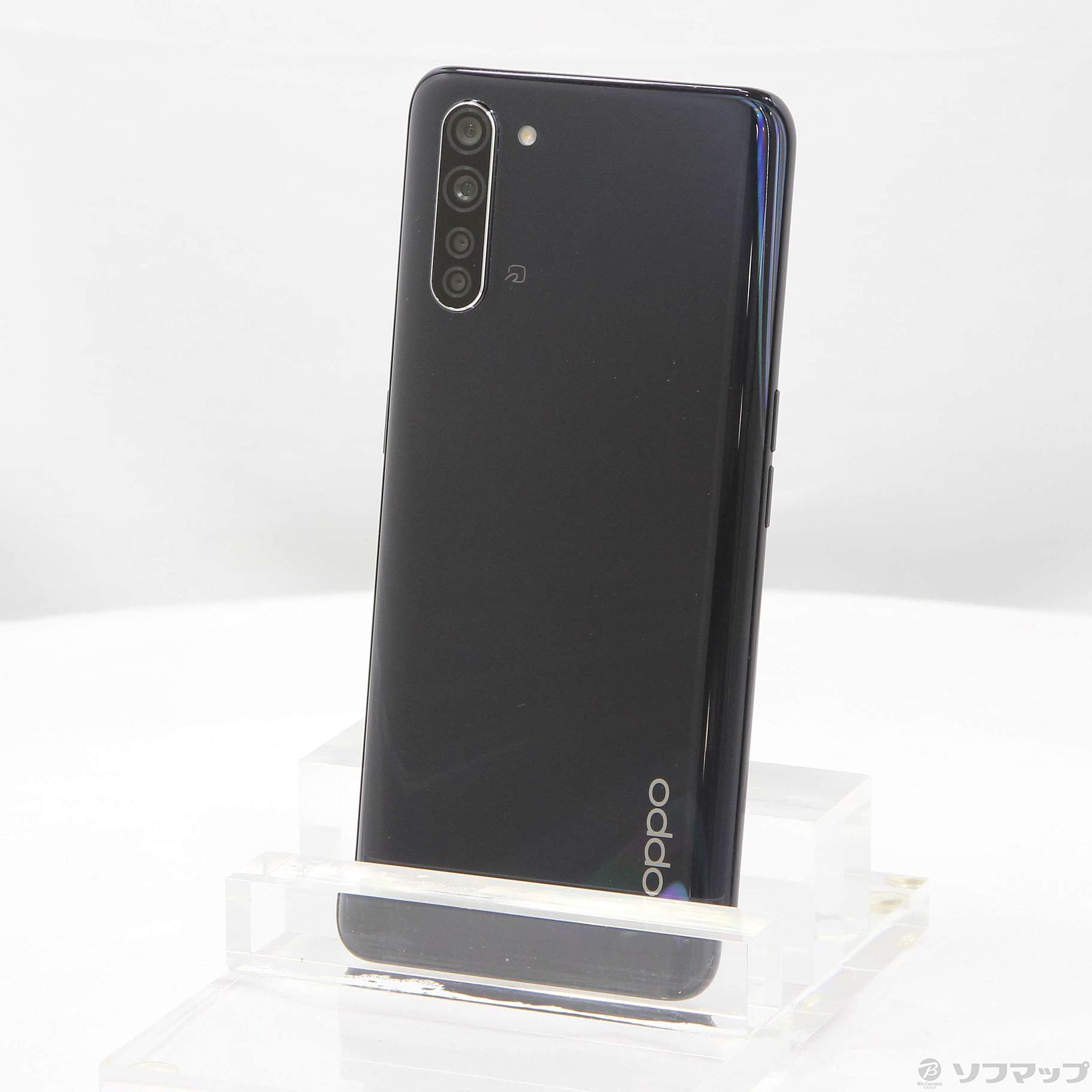 中古】OPPO Reno3 A 128GB ブラック OPU33SKU UQ mobile