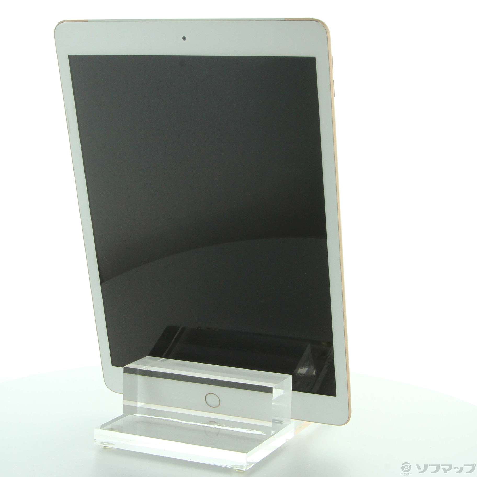 中古】iPad 第7世代 128GB ゴールド MW6G2J／A auロック解除SIMフリー 
