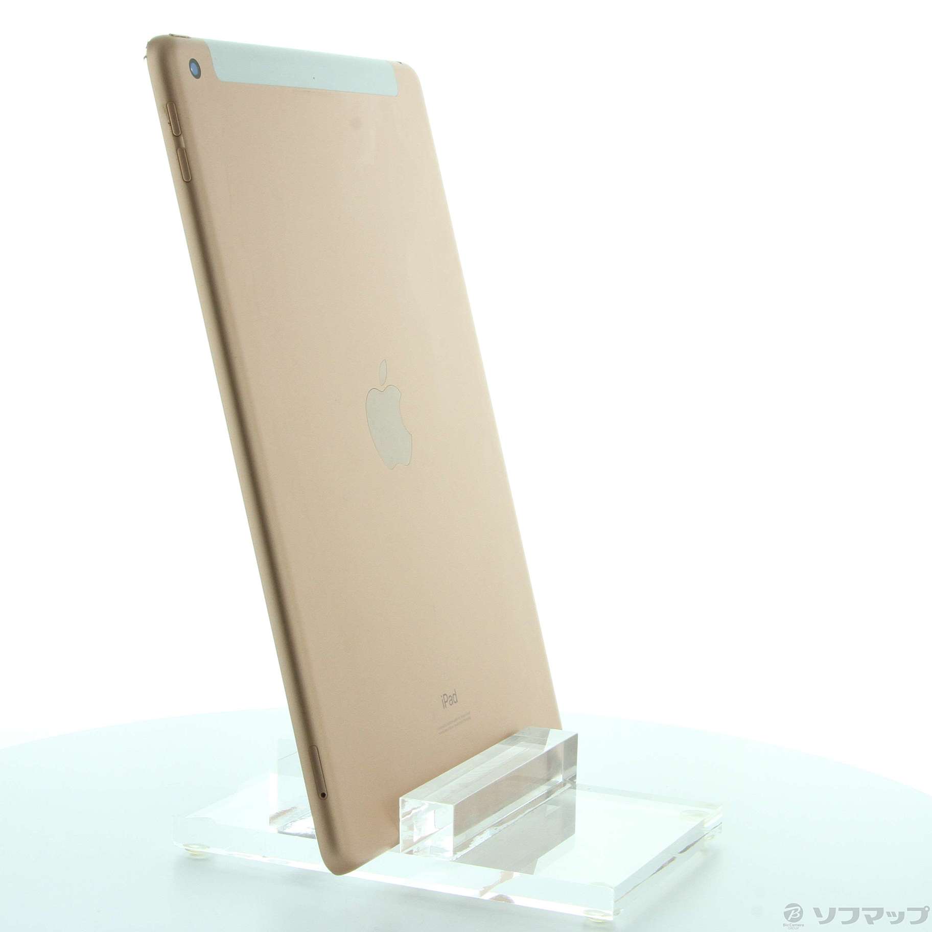 中古】iPad 第7世代 128GB ゴールド MW6G2J／A auロック解除SIMフリー 