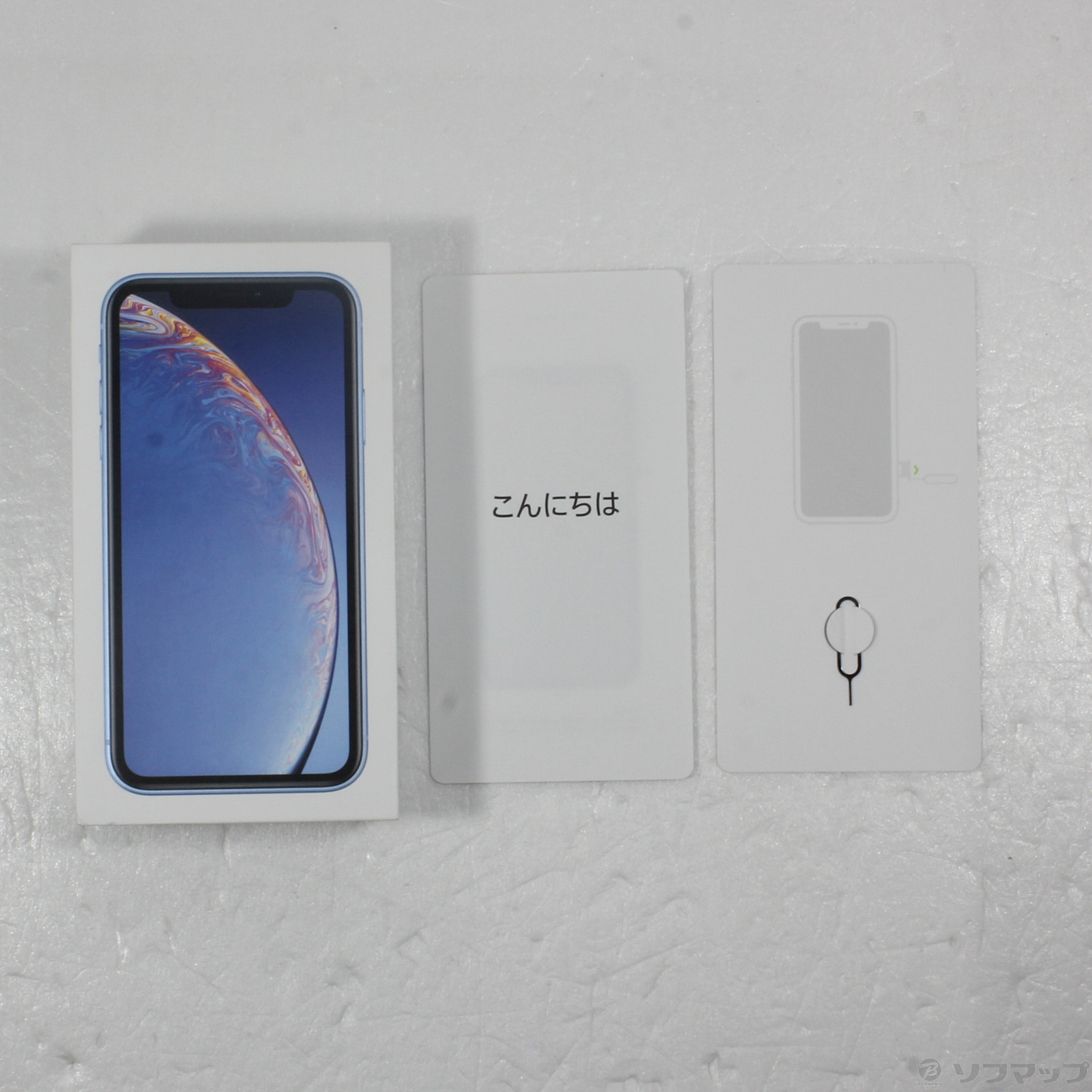 中古】iPhoneXR 256GB ブルー MT112J／A SIMフリー [2133052237181