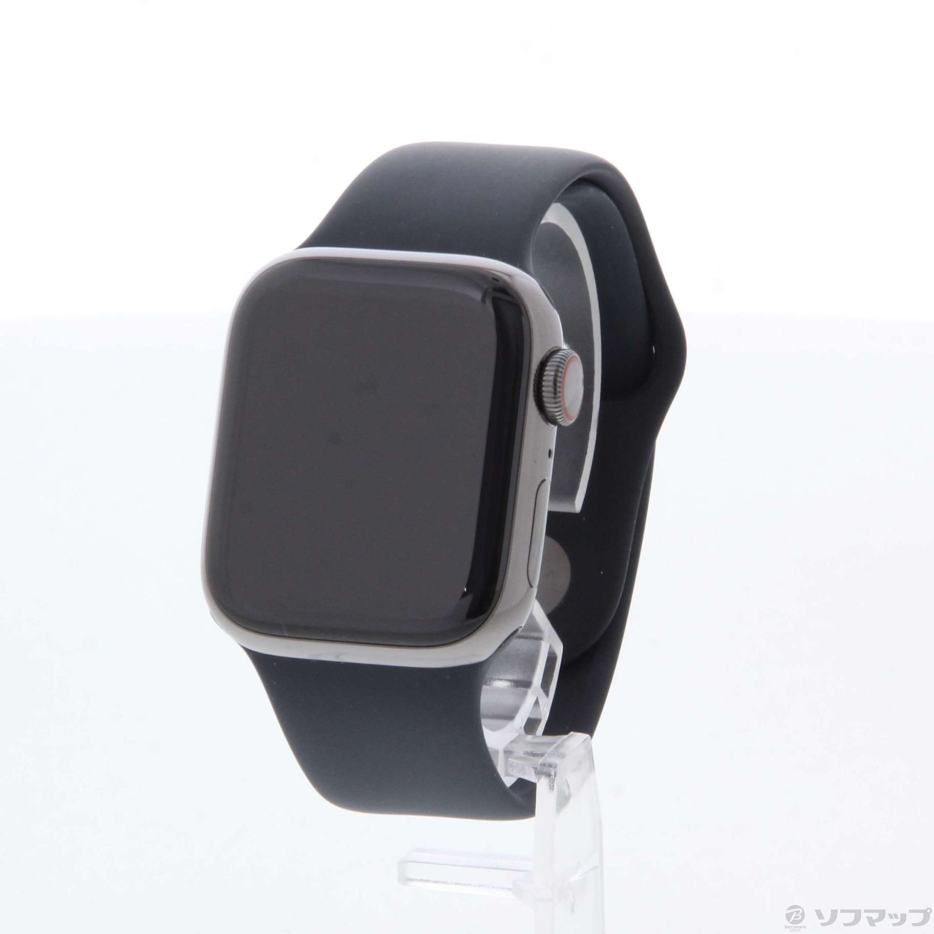 中古】Apple Watch Series 7 GPS + Cellular 41mm グラファイトステンレススチールケース  ミッドナイトスポーツバンド [2133052243342] - リコレ！|ビックカメラグループ ソフマップの中古通販サイト