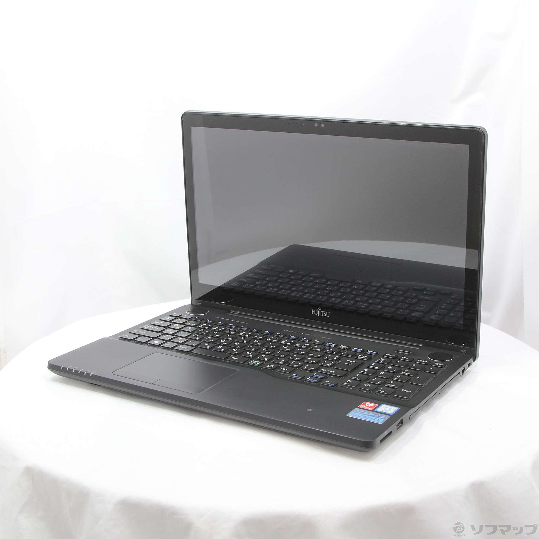 中古】LIFEBOOK AH77／B1 FMVA77B1B シャイニーブラック 〔Windows 10 