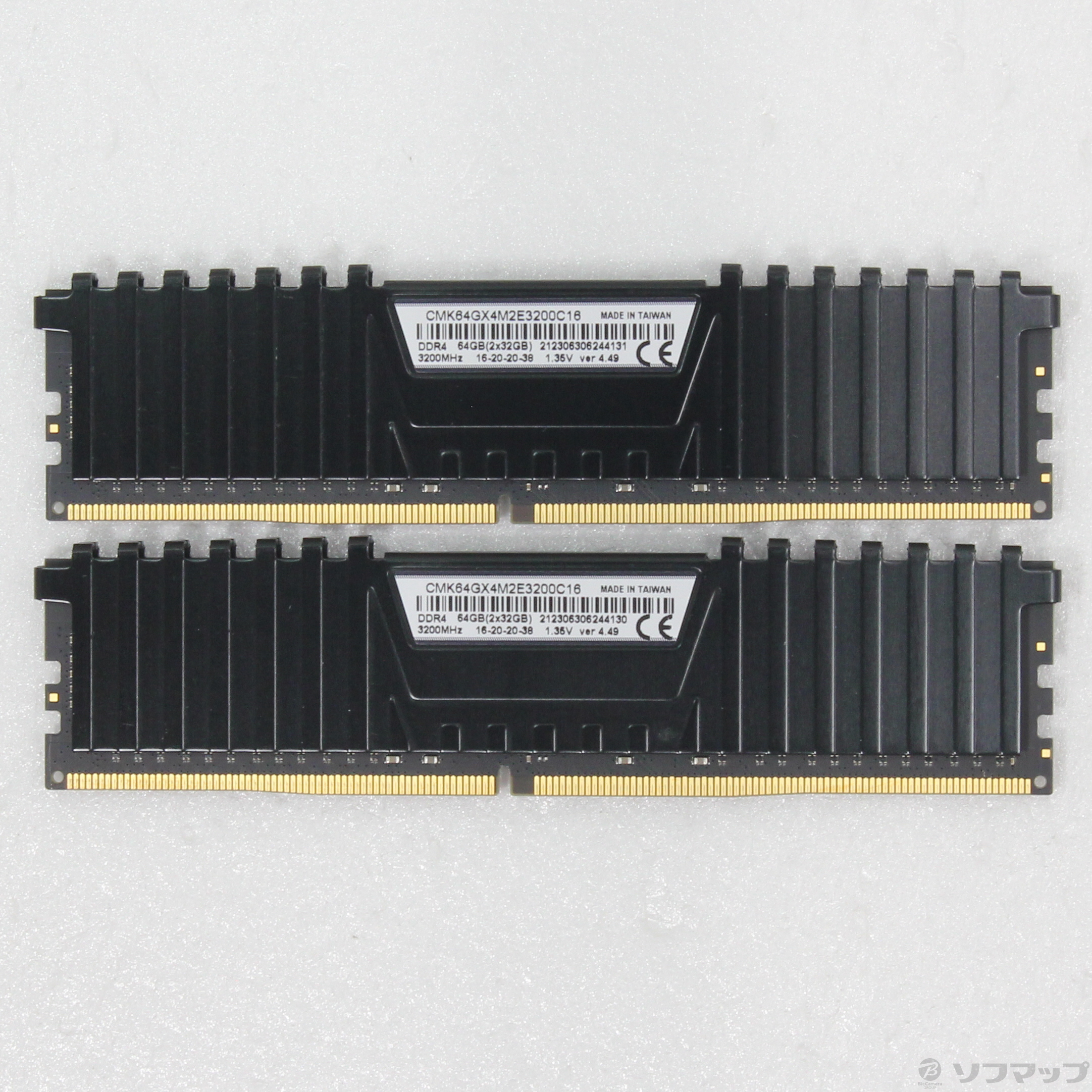 中古】CMK64GX4M2E3200C16 64GB 32GB×2枚組 [2133052252610] - リコレ 