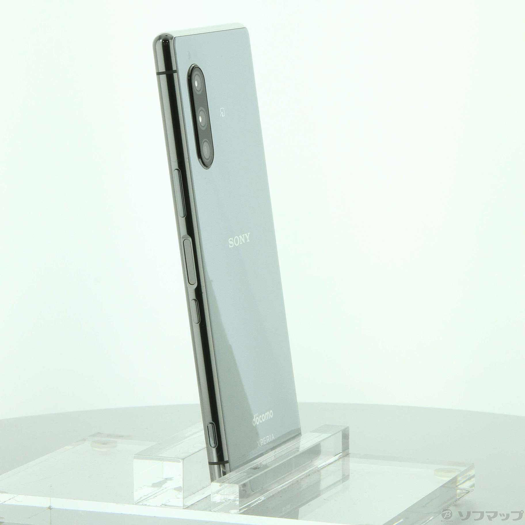 中古】Xperia 5 64GB グレー SO-01M docomoロック解除SIMフリー